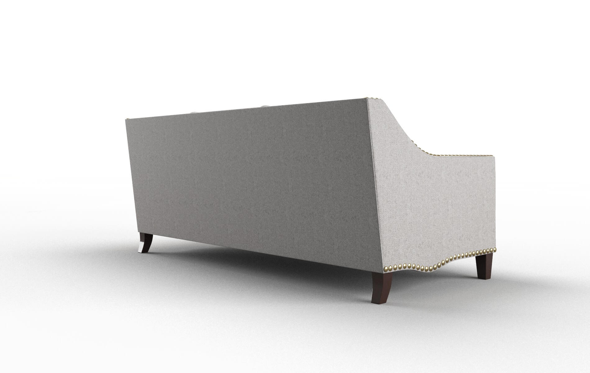 Amsterdam Sasha Silver Sofa espresso legs 5