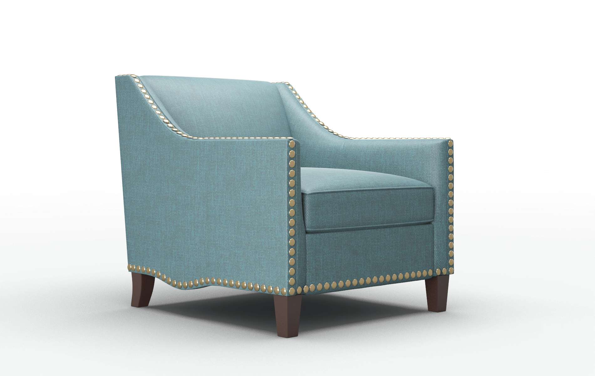 Amsterdam Simplex Blue_moon Chair espresso legs 2