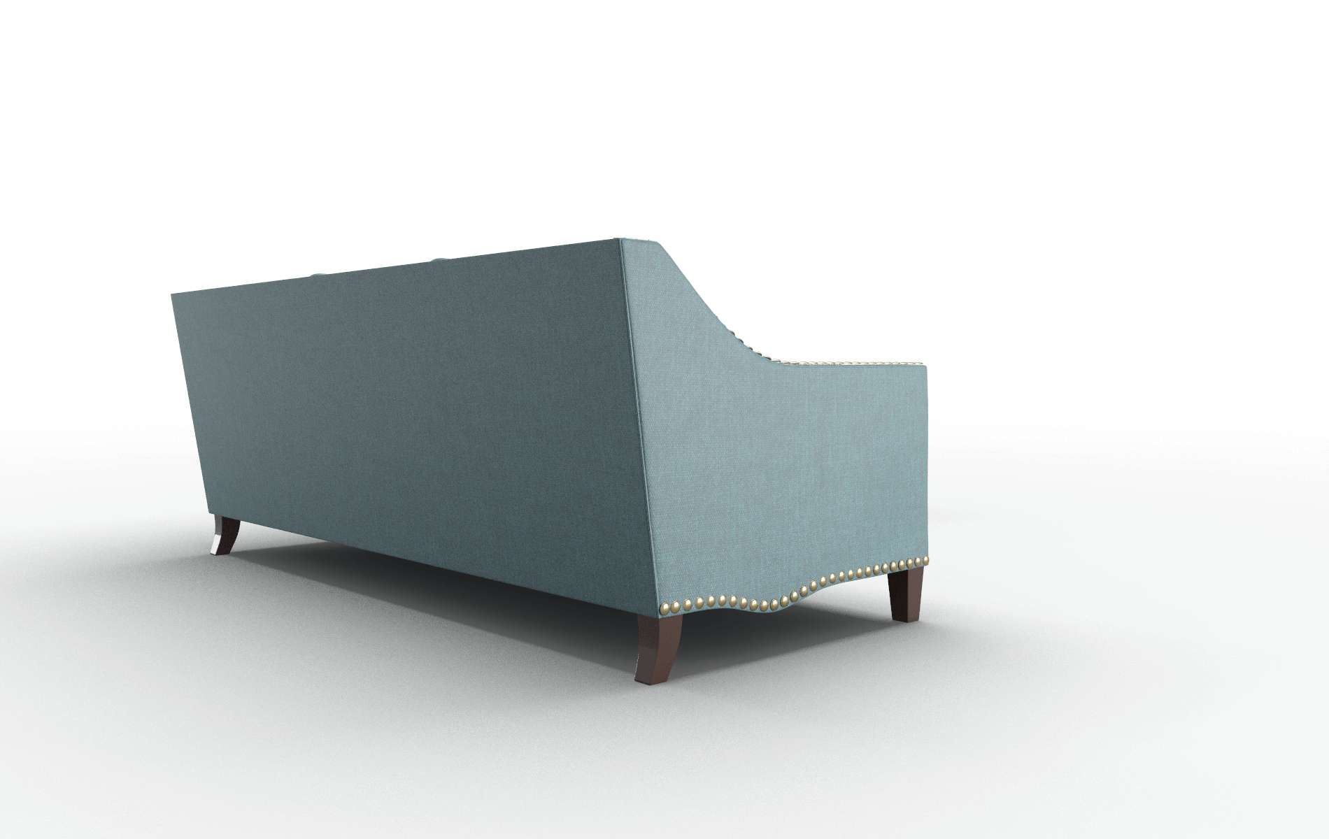 Amsterdam Simplex Blue_moon Sectional espresso legs 3