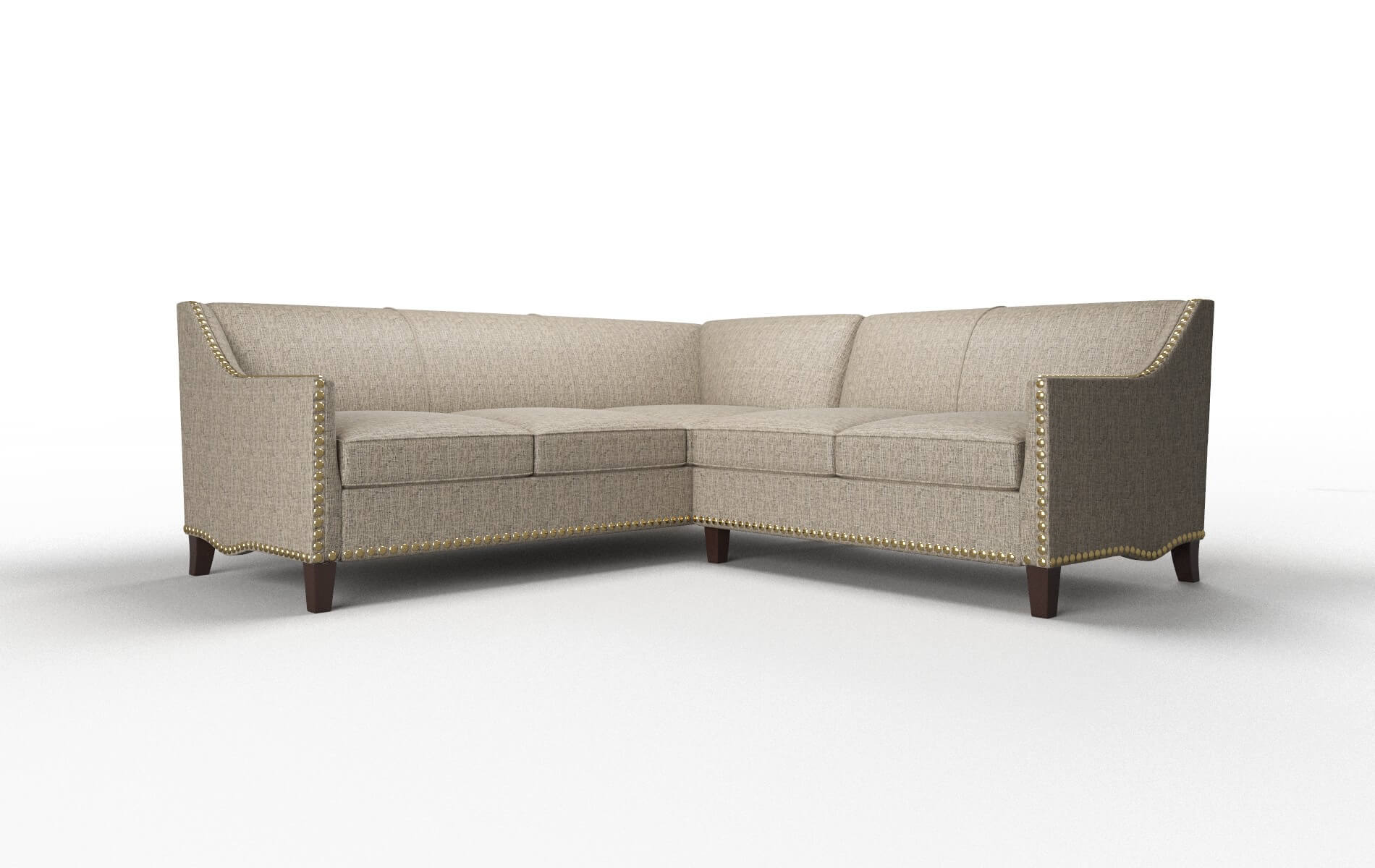 Amsterdam Solifestyle 51 Sectional espresso legs 1