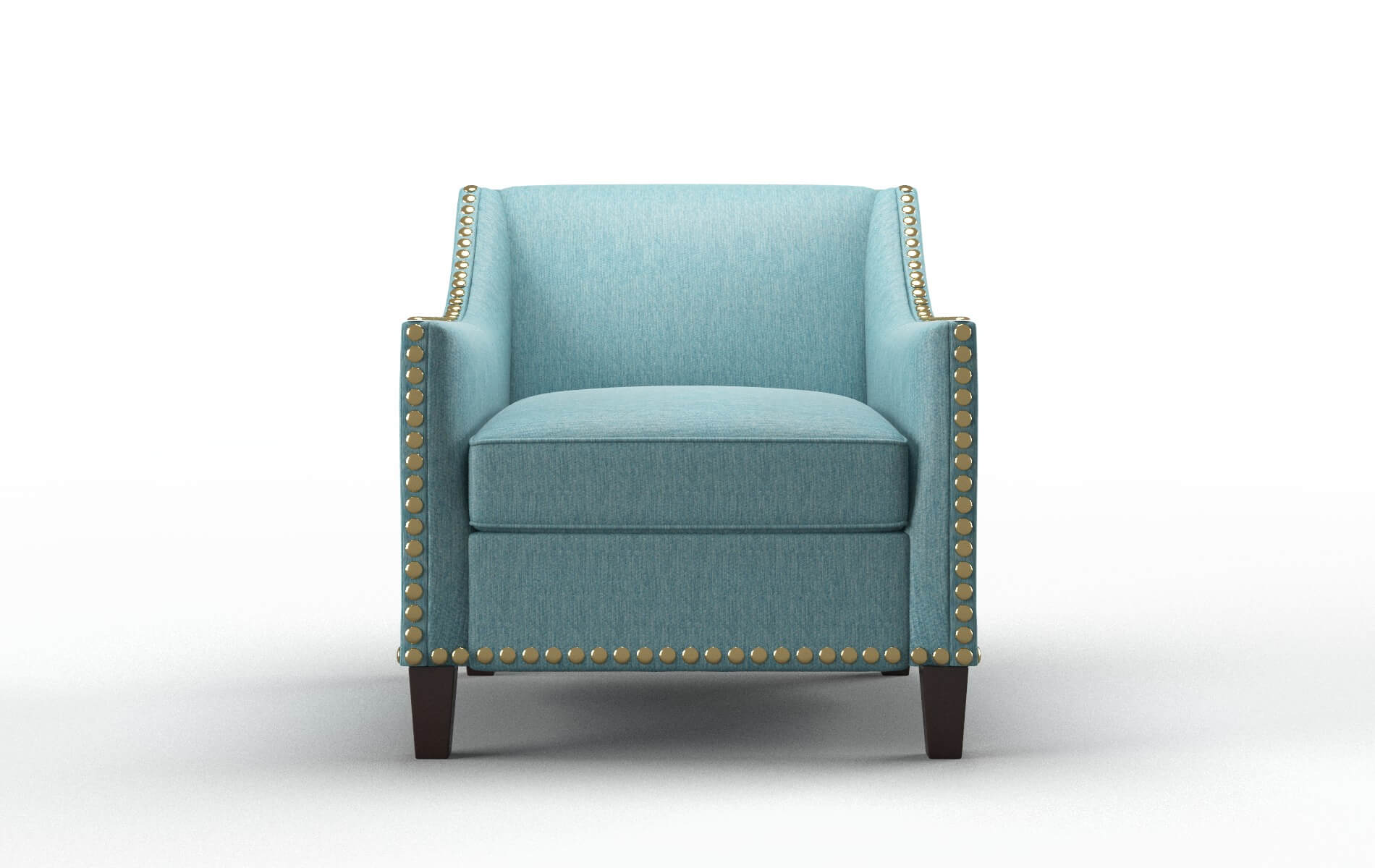 Amsterdam Sorrento Denim chair espresso legs