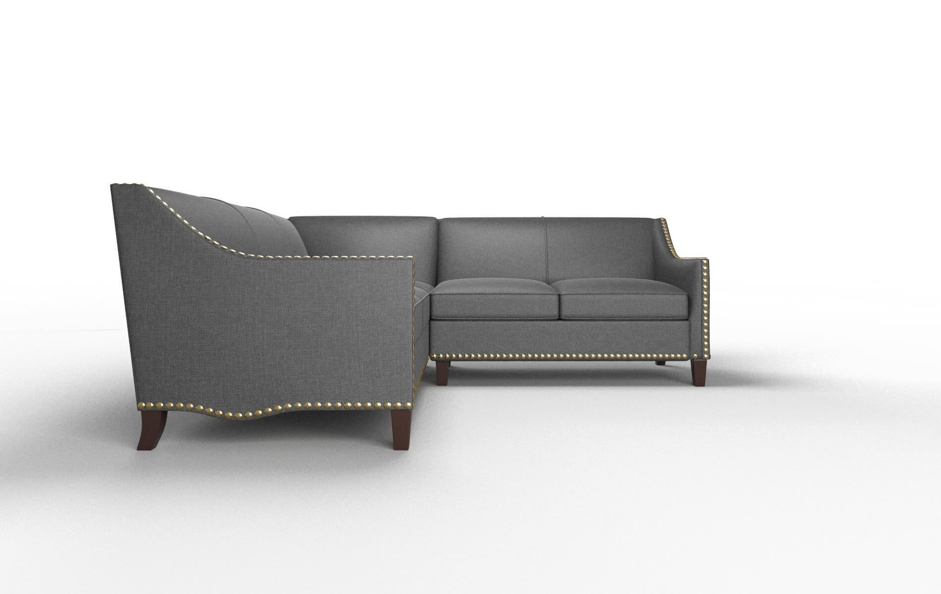 Amsterdam Sosoftness 54 Sectional espresso legs 2
