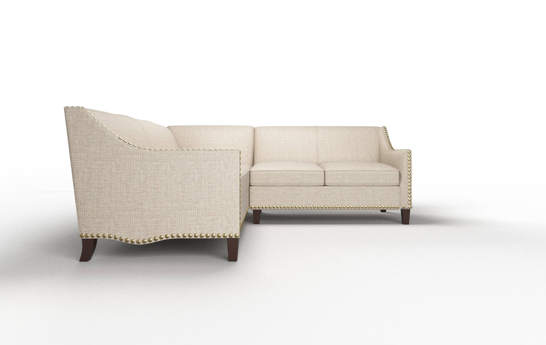 Amsterdam Sosoftness 74 Sectional espresso legs 2