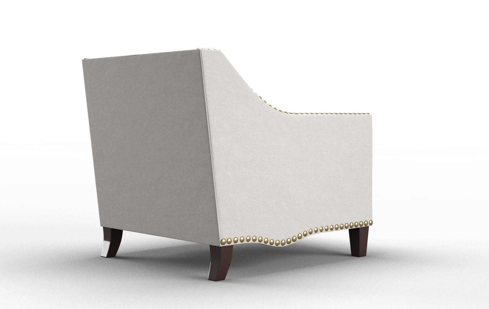 Amsterdam Suave Dove Chair espresso legs 5