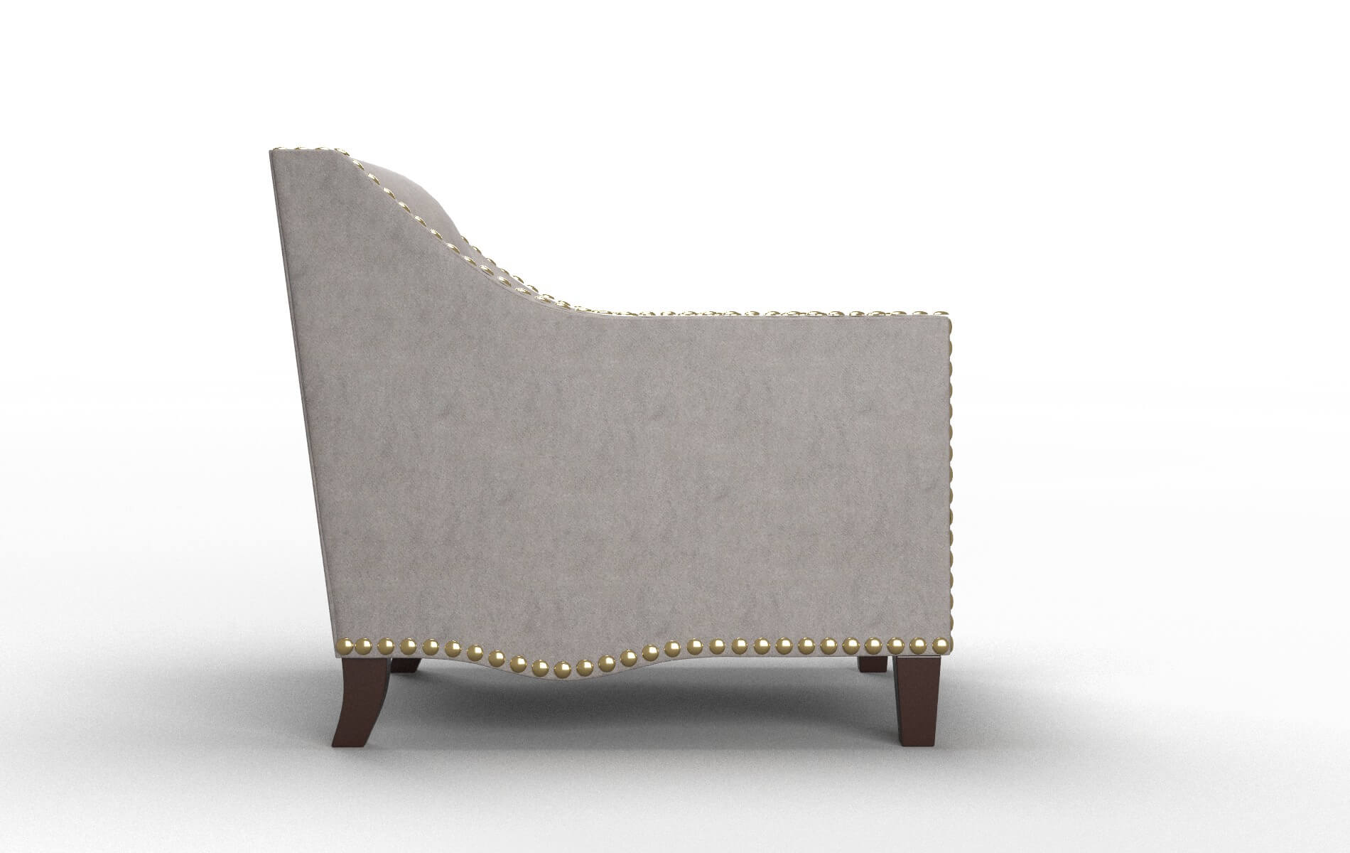 Amsterdam Suave Slate Chair espresso legs 3
