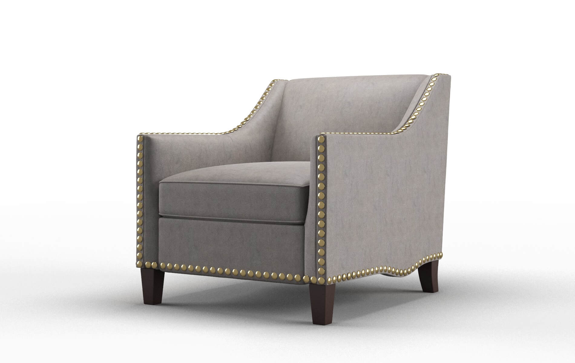 Amsterdam Suave Slate Chair espresso legs 4
