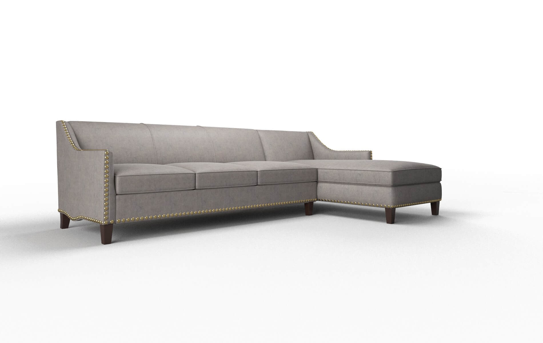Amsterdam Suave Slate Panel espresso legs 2