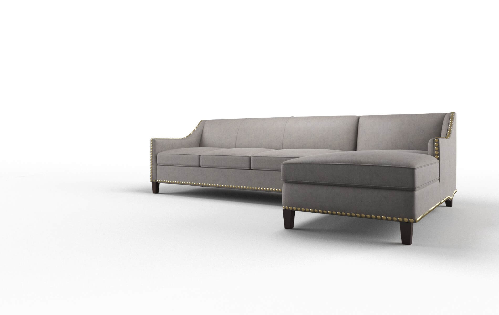 Amsterdam Suave Slate Panel espresso legs 4