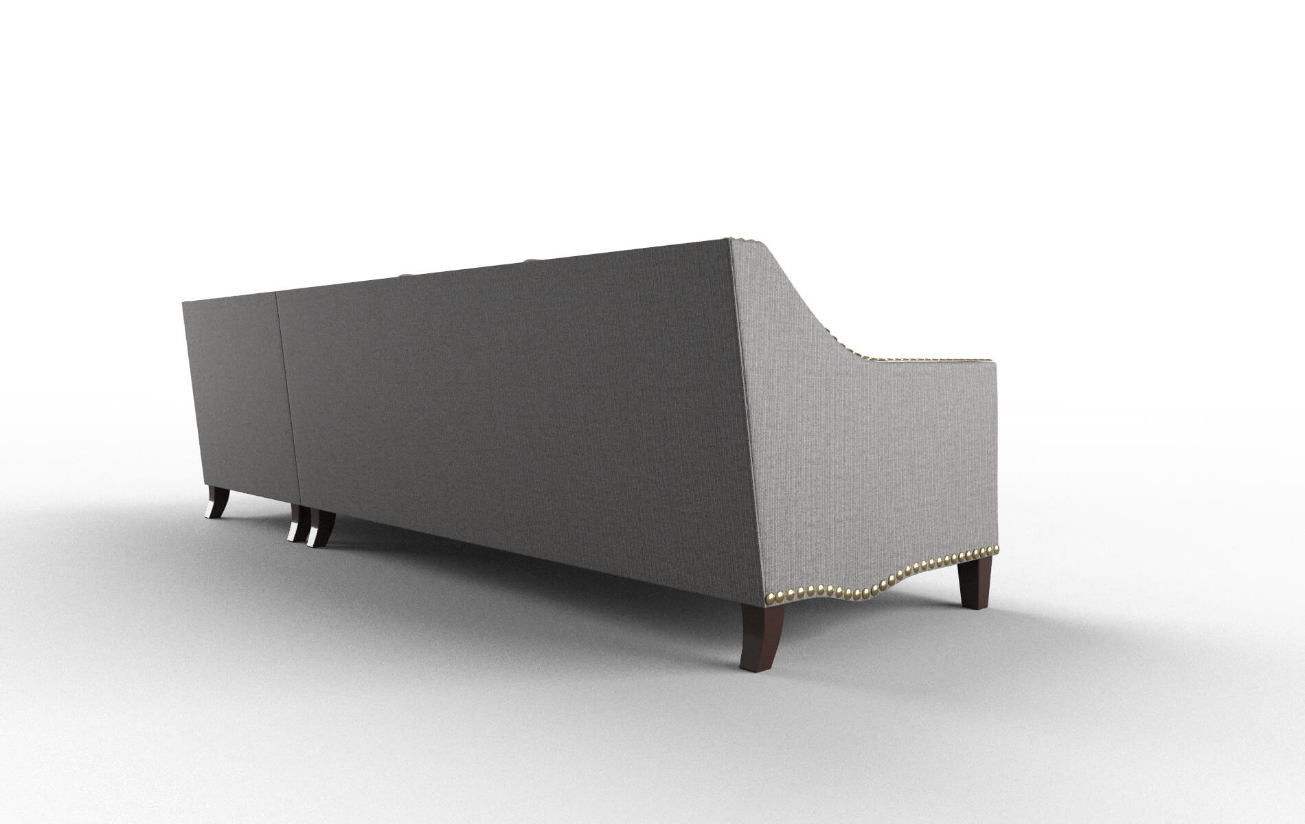 Amsterdam Terrain Oatmeal Panel espresso legs 5