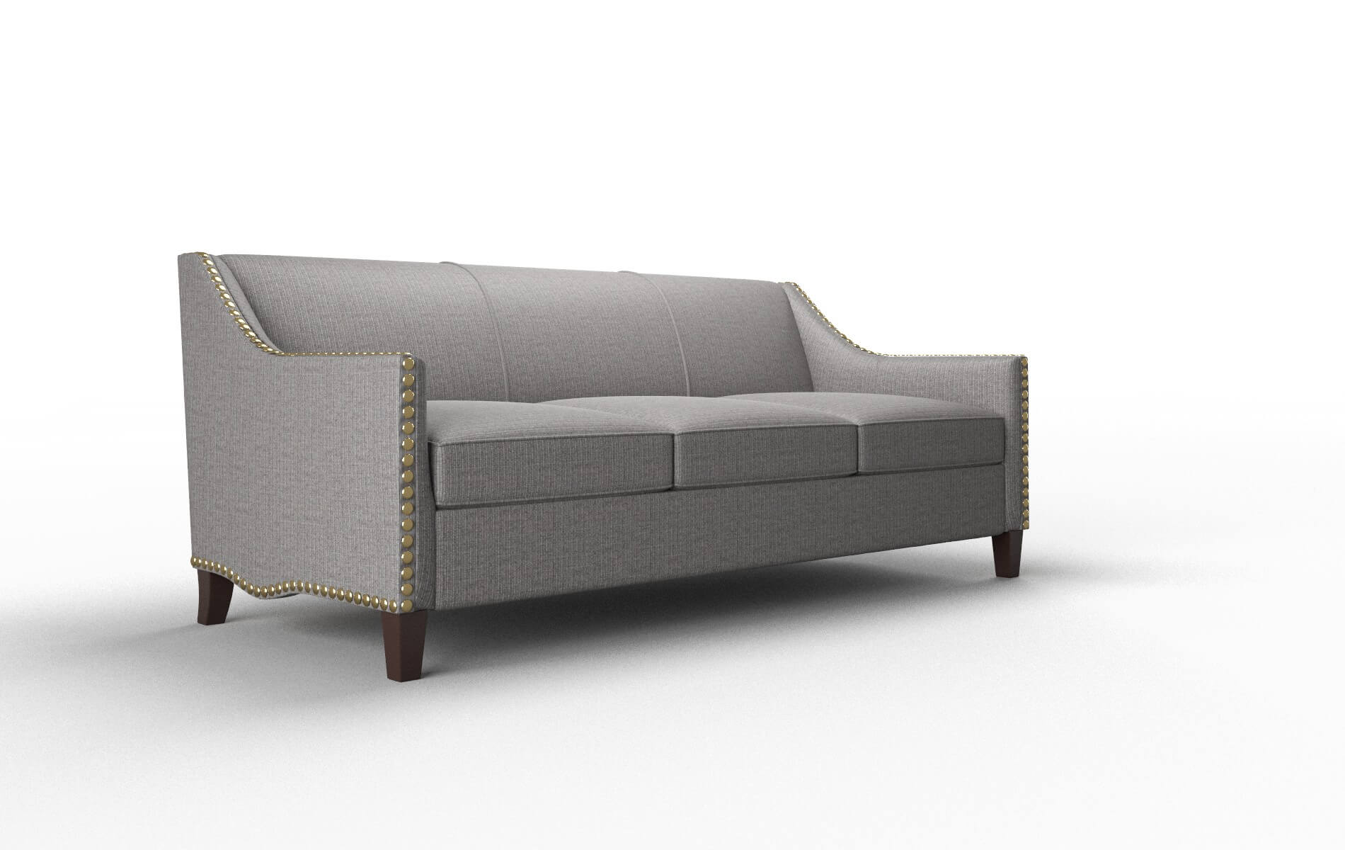 Amsterdam Terrain Oatmeal Sofa espresso legs 2