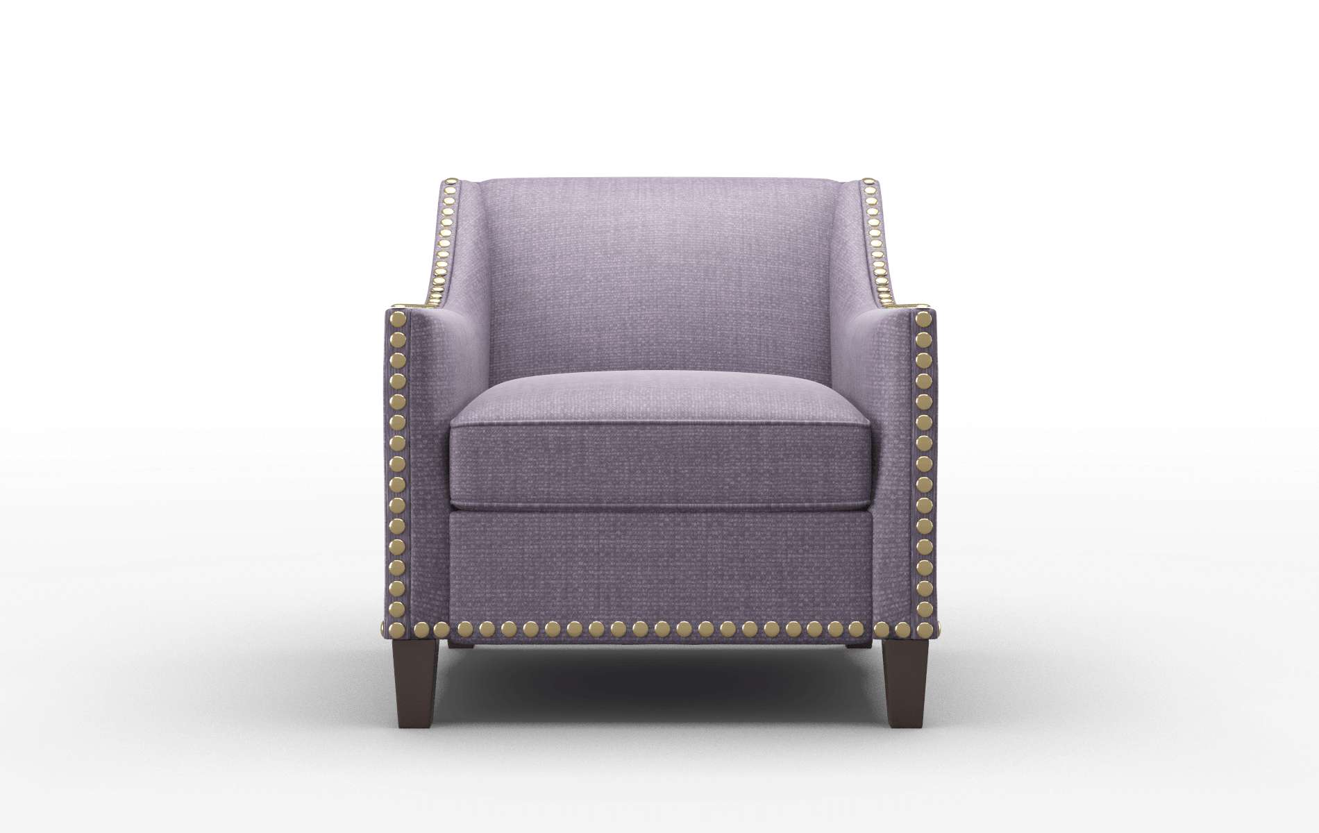 Amsterdam Tess Blackberry Chair espresso legs 1