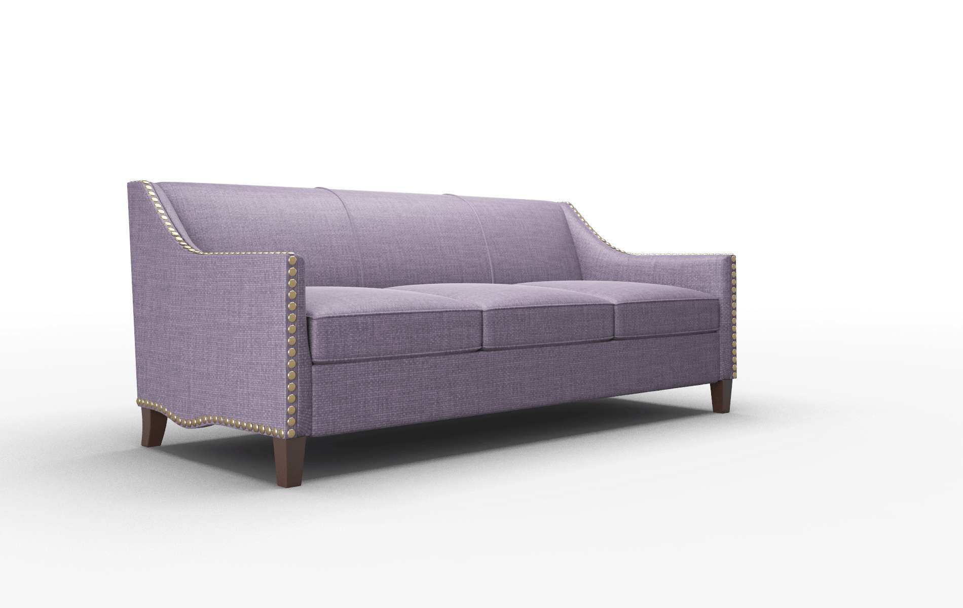 Amsterdam Tess Blackberry Sofa espresso legs 2