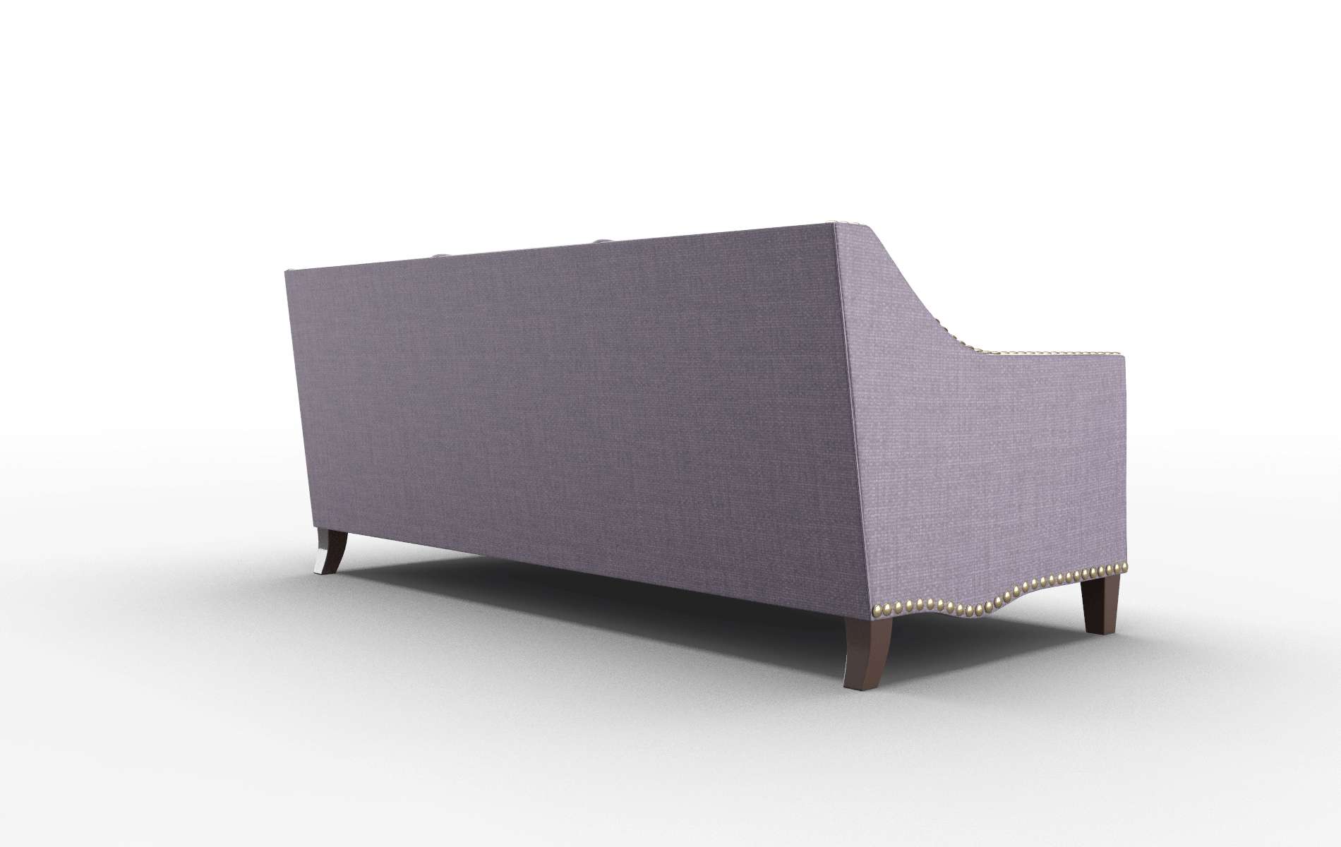 Amsterdam Tess Blackberry Sofa espresso legs 5