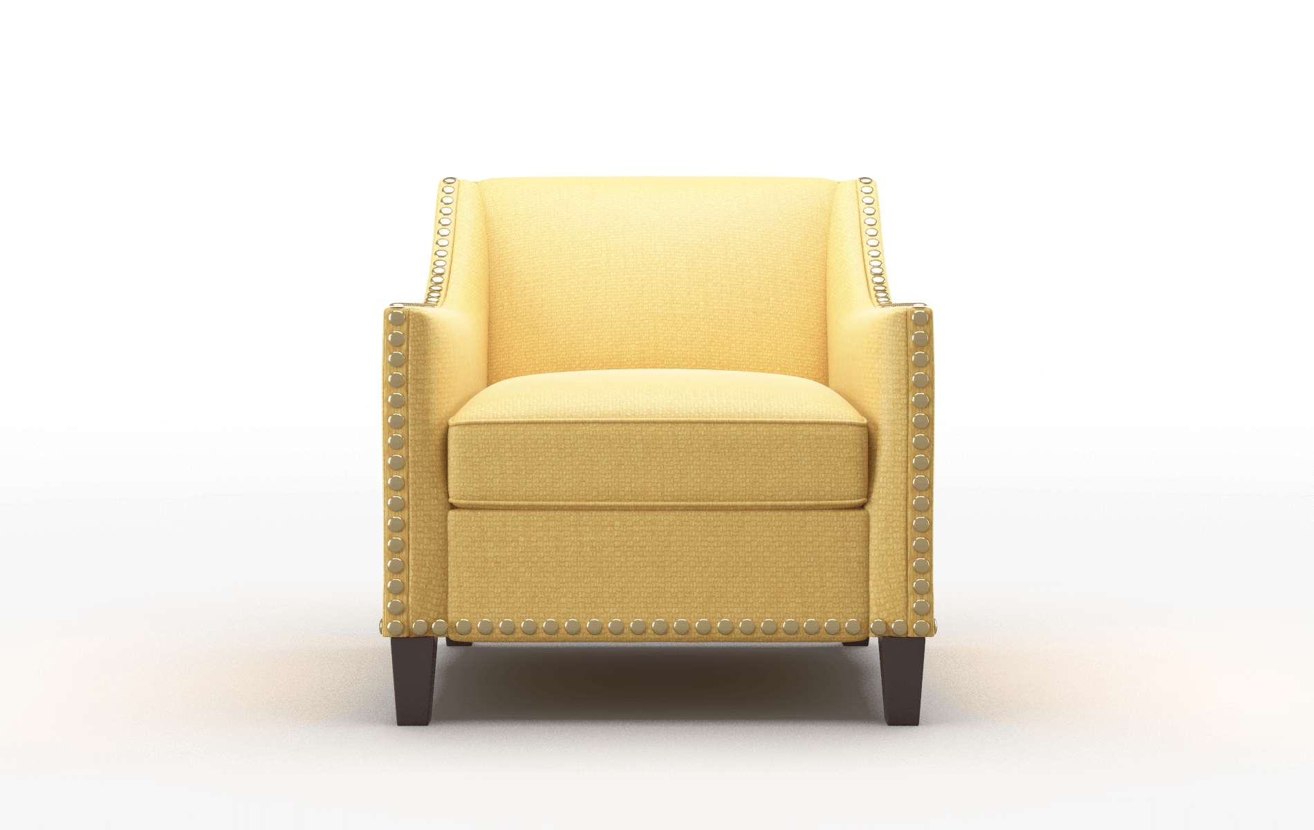 Amsterdam Tess Turmeric Chair espresso legs 1