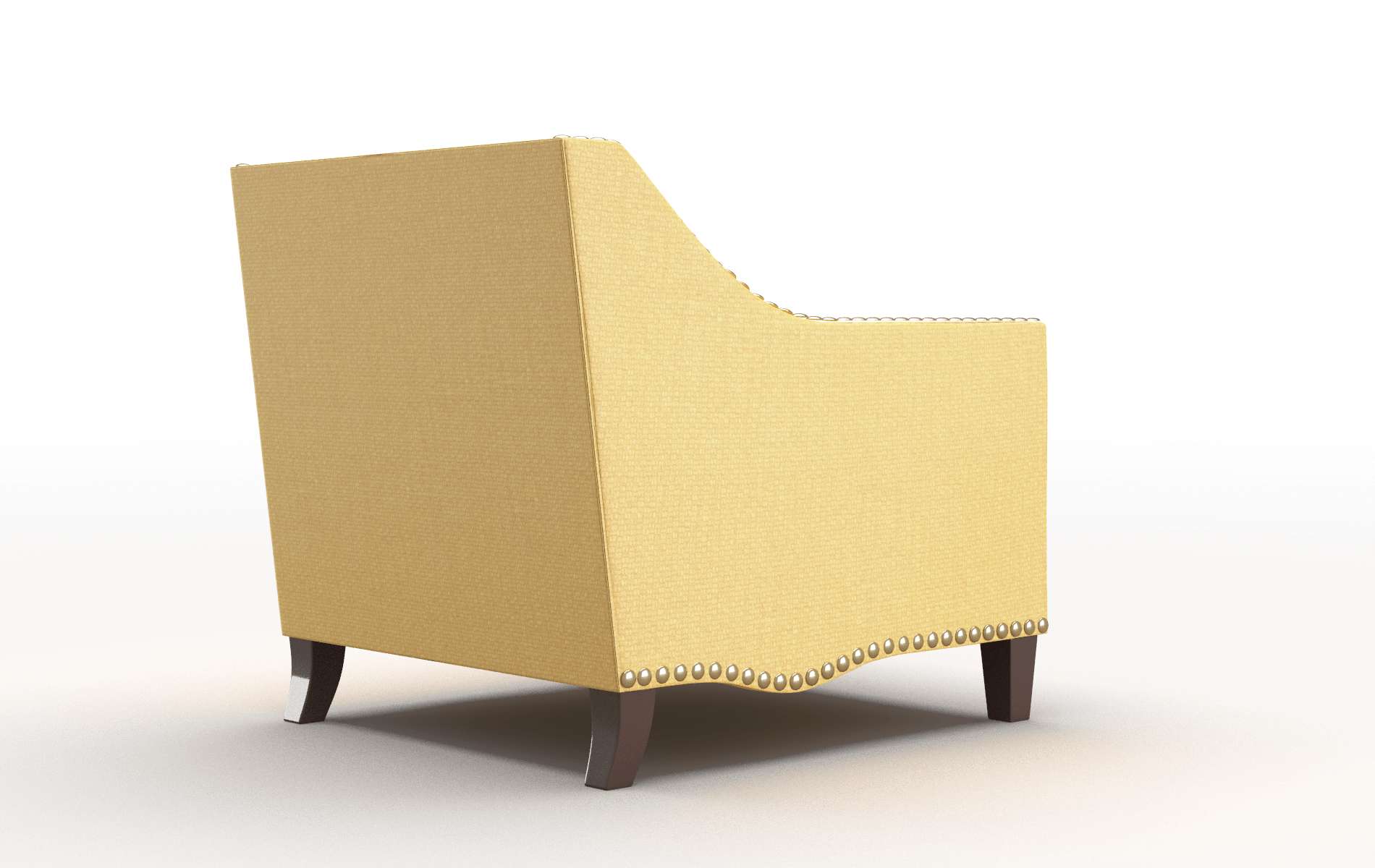 Amsterdam Tess Turmeric Chair espresso legs 5