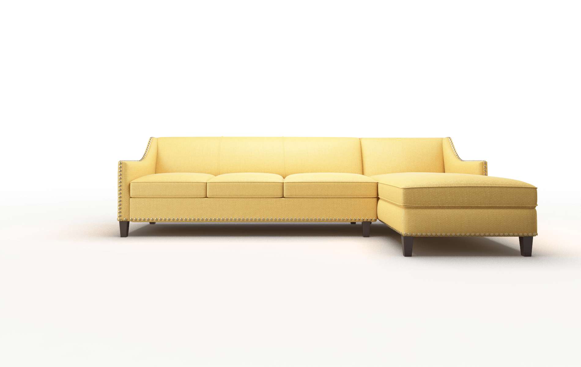 Amsterdam Tess Turmeric Panel espresso legs 1