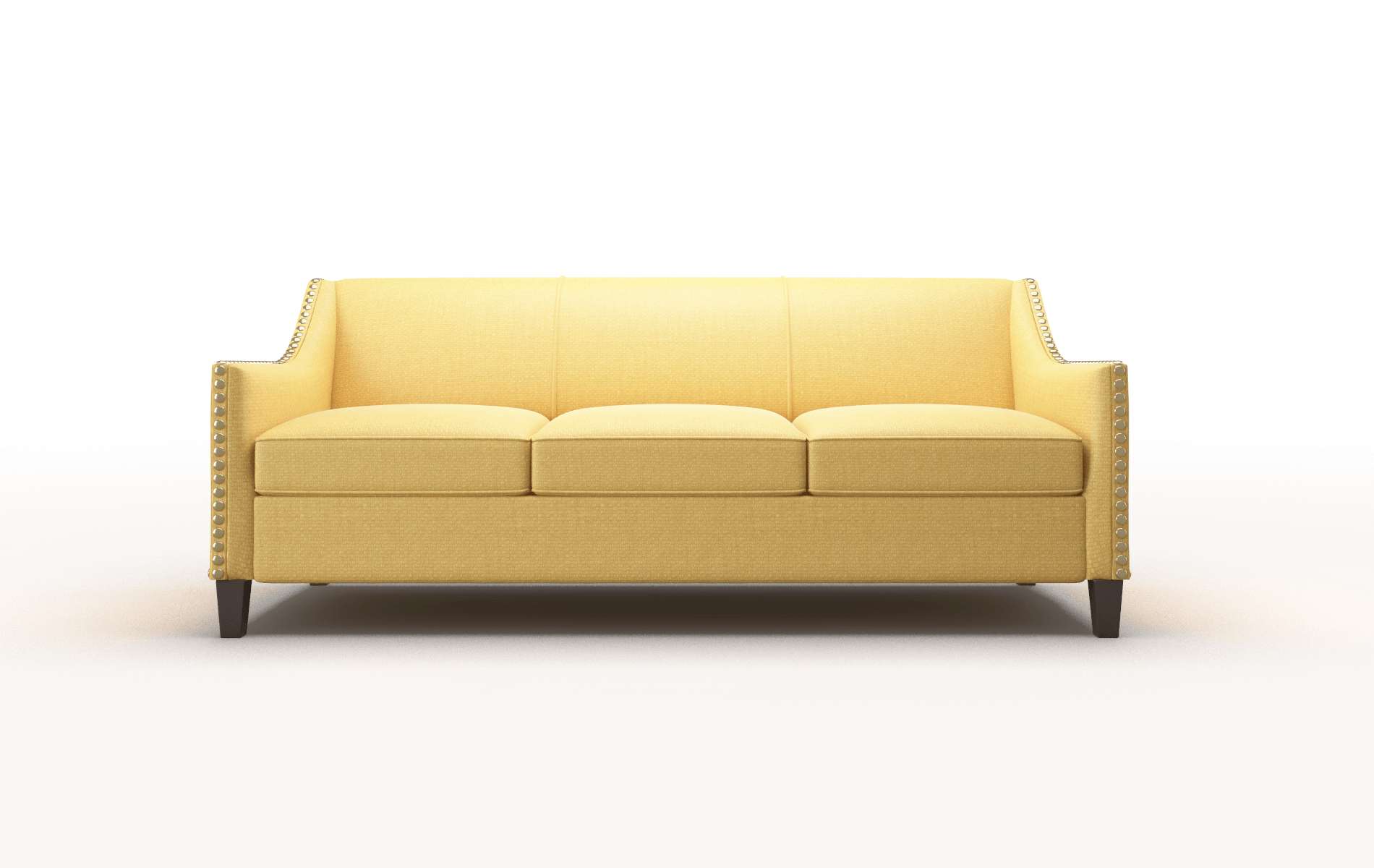 Amsterdam Tess Turmeric Sofa espresso legs 1