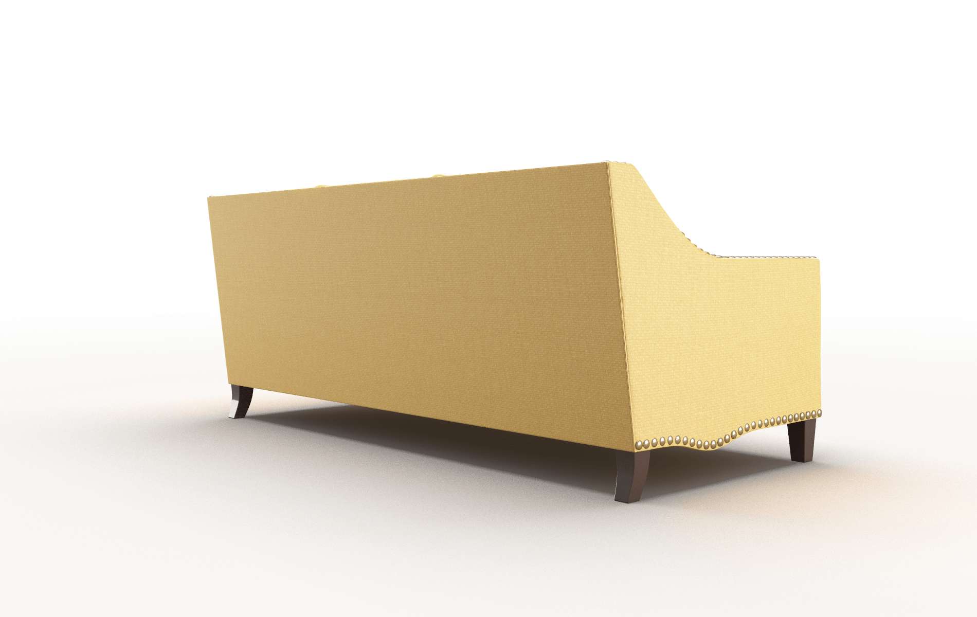 Amsterdam Tess Turmeric Sofa espresso legs 5