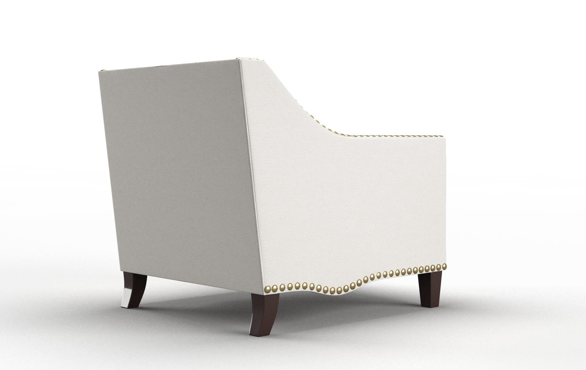 Amsterdam Venice Eggshell Chair espresso legs 5