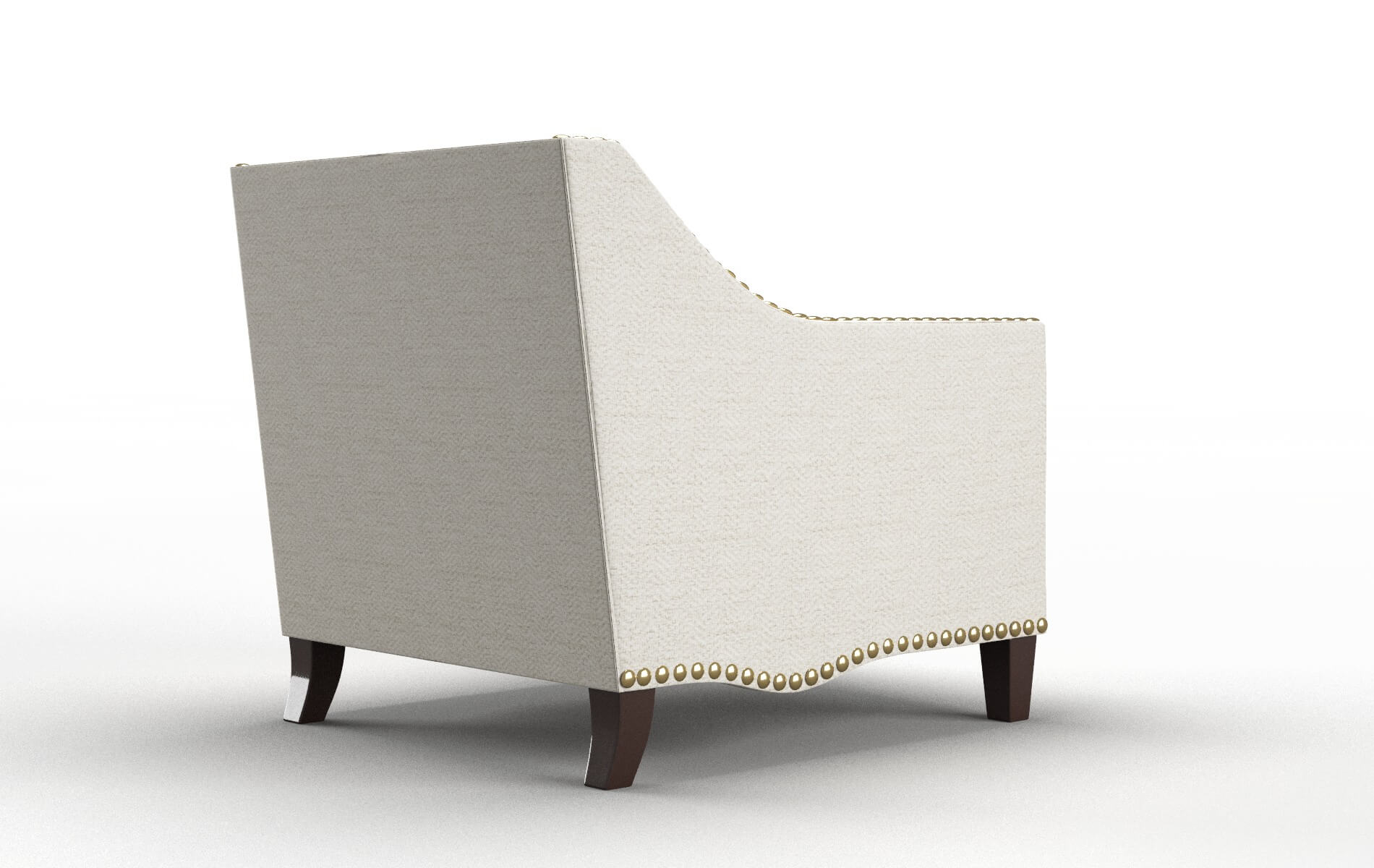 Amsterdam Venus Cream Chair espresso legs 5