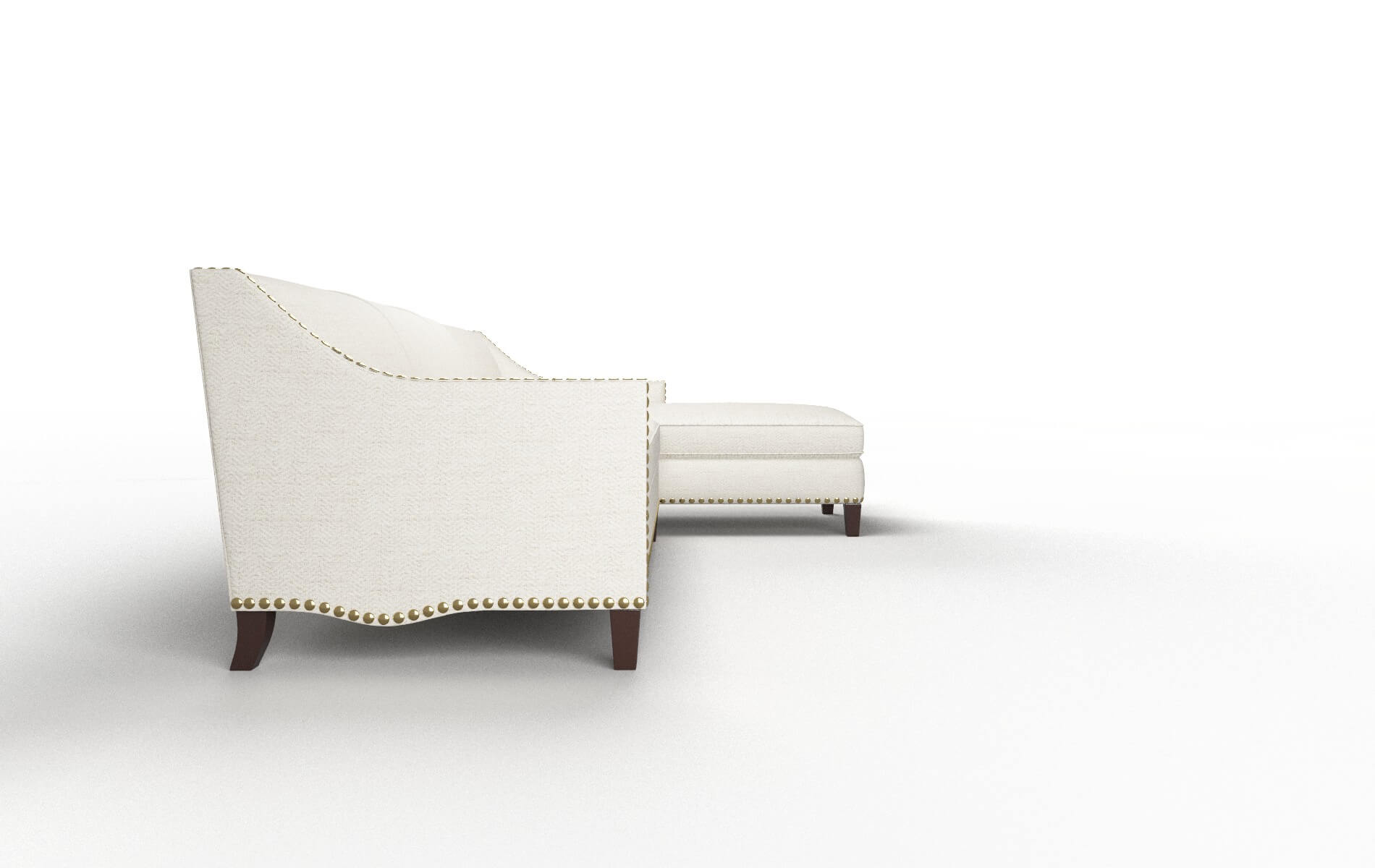 Amsterdam Venus Cream Panel espresso legs 3