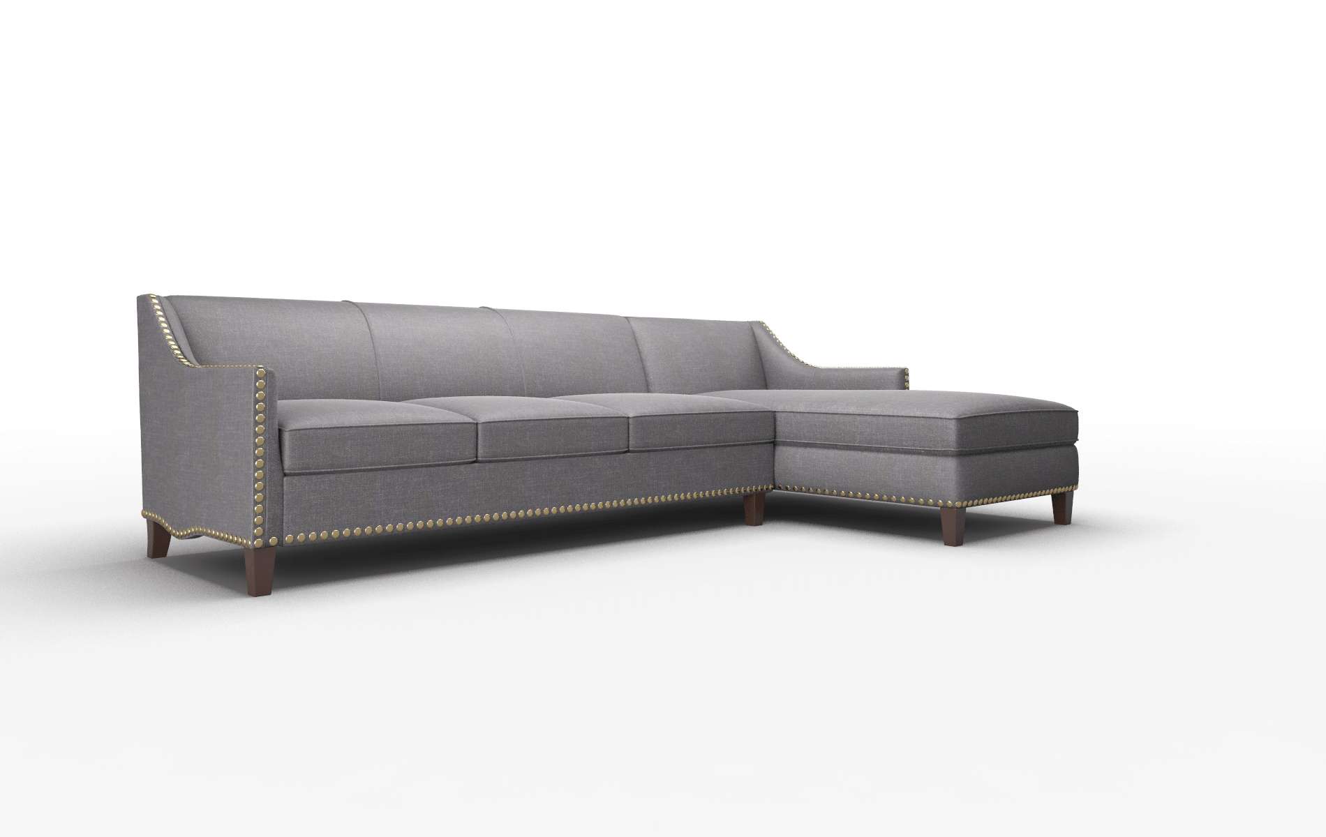 Amsterdam Venus Onyx Panel espresso legs 2