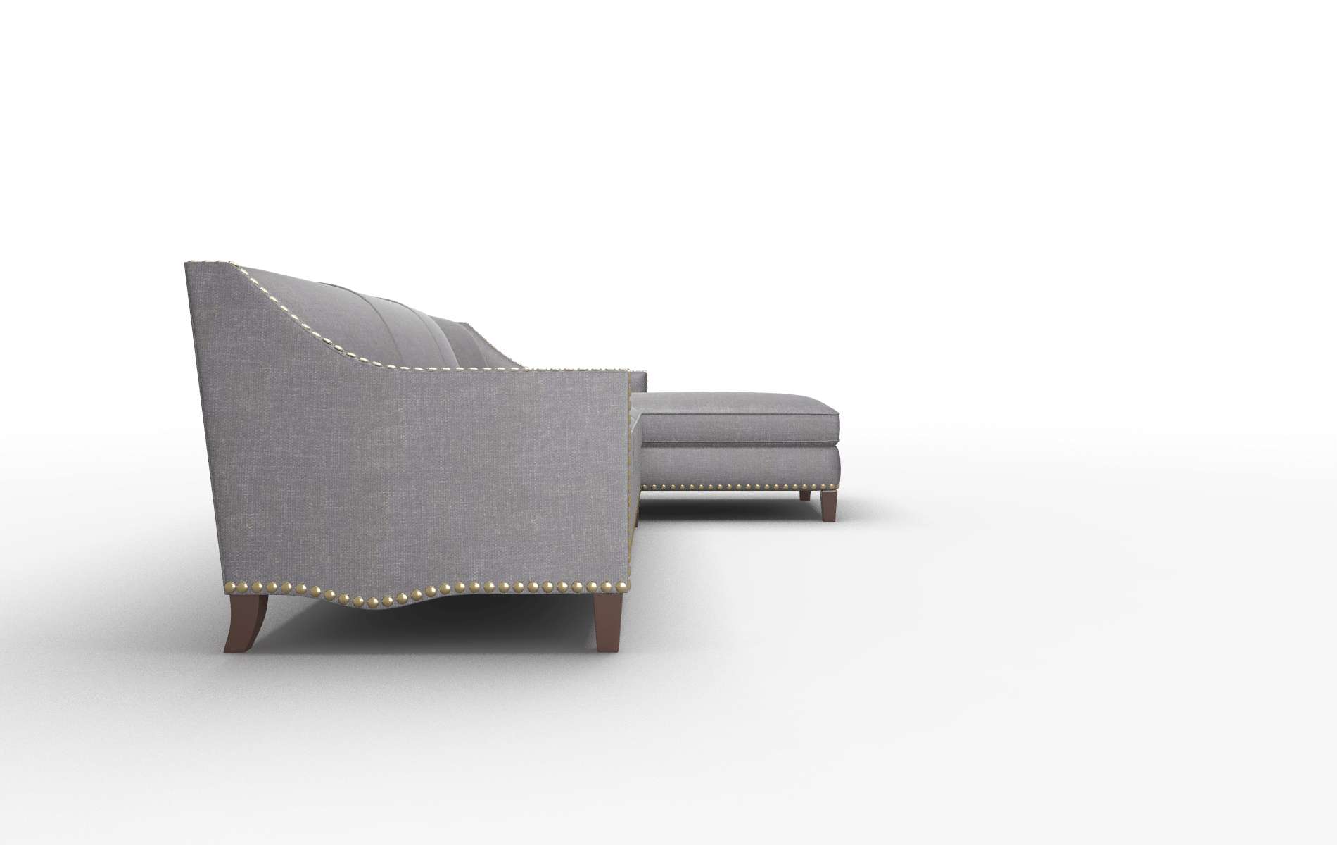 Amsterdam Venus Onyx Panel espresso legs 3