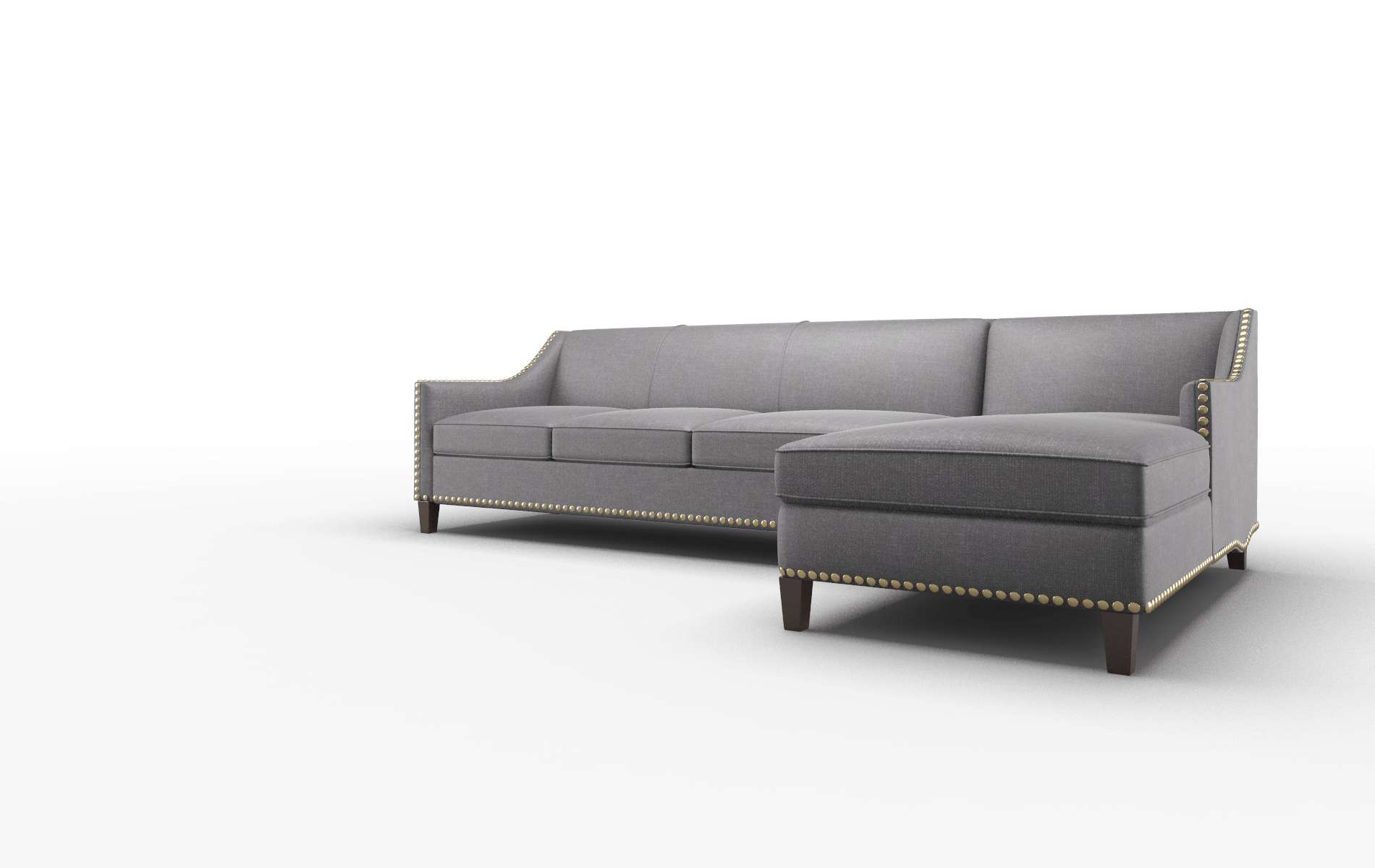 Amsterdam Venus Onyx Panel espresso legs 4