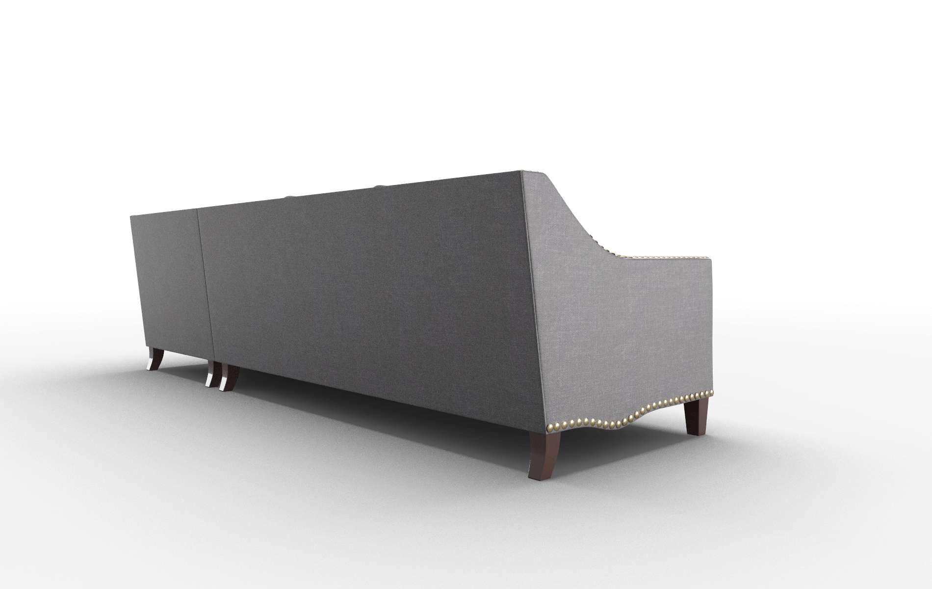 Amsterdam Venus Onyx Panel espresso legs 5