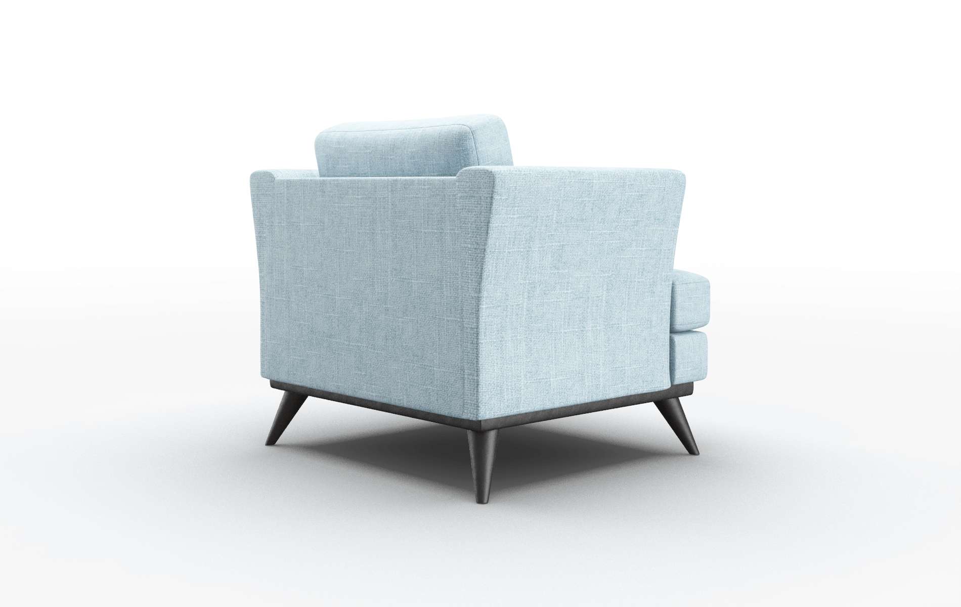 Antalya Atlas Turquoise Chair espresso legs 5