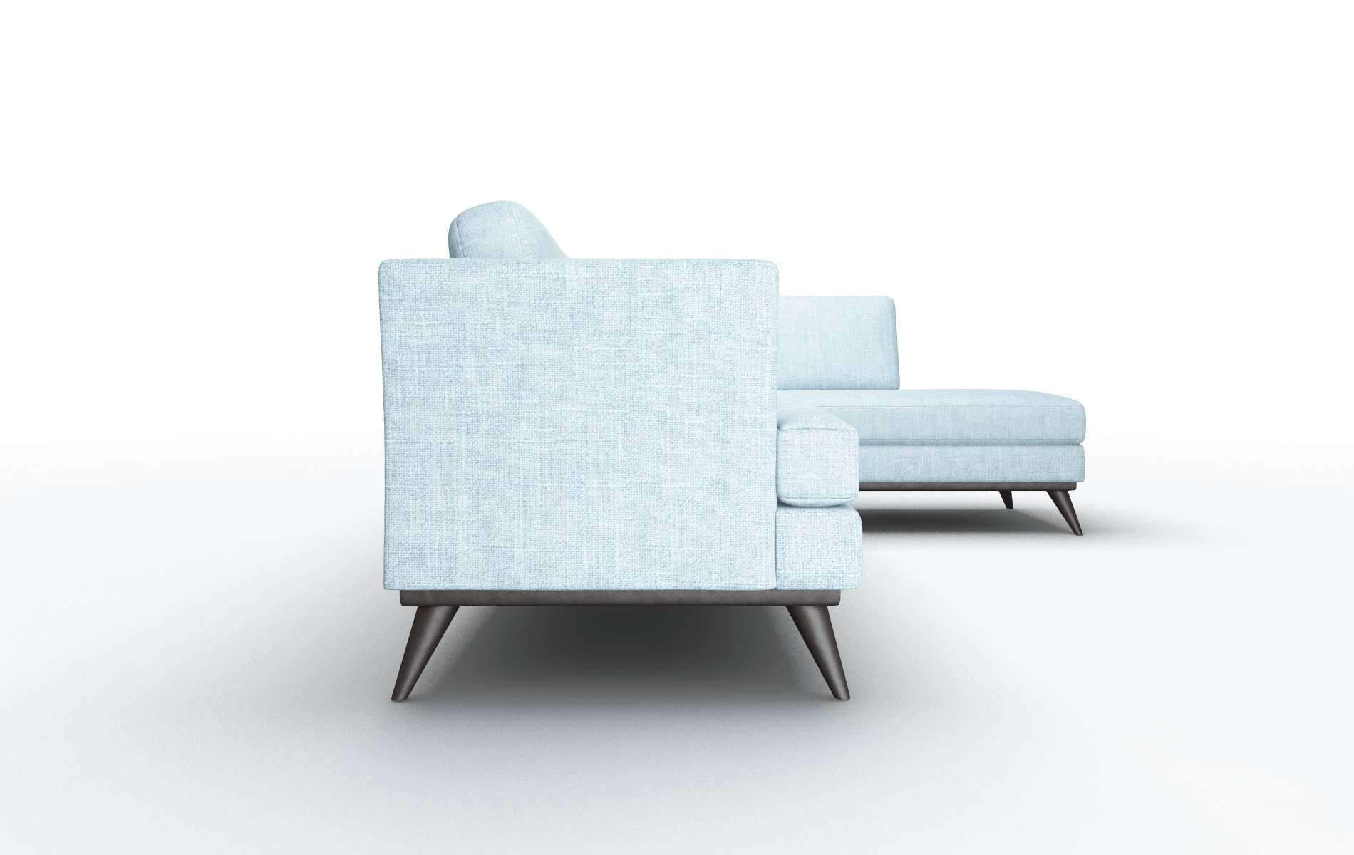 Antalya Atlas Turquoise Panel espresso legs 3