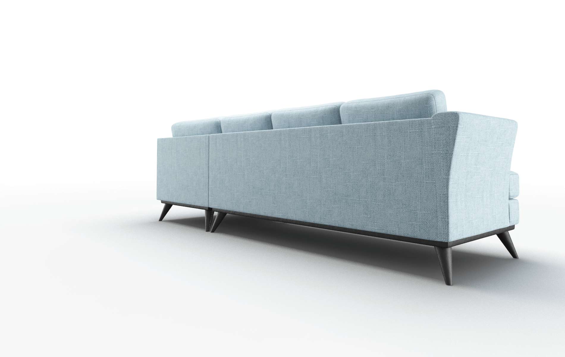 Antalya Atlas Turquoise Panel espresso legs 5