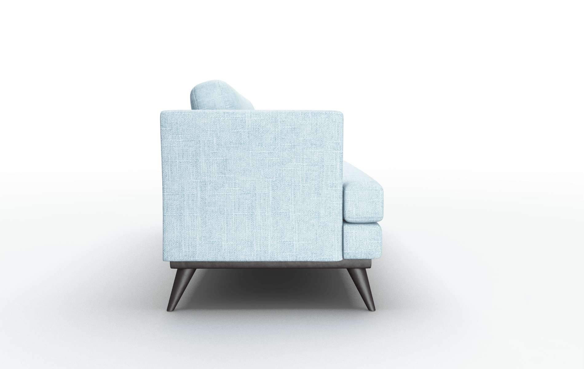 Antalya Atlas Turquoise Sofa espresso legs 3