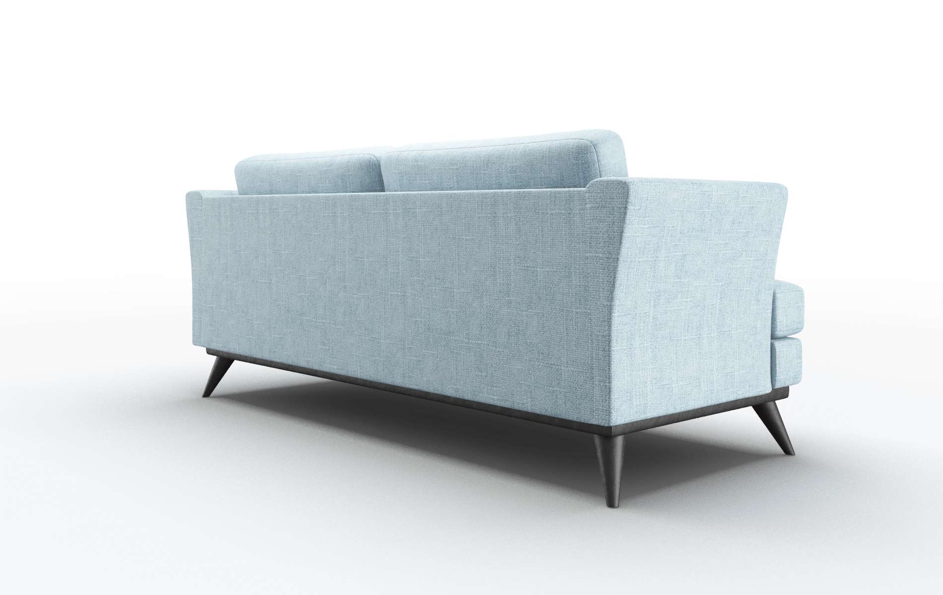 Antalya Atlas Turquoise Sofa espresso legs 5