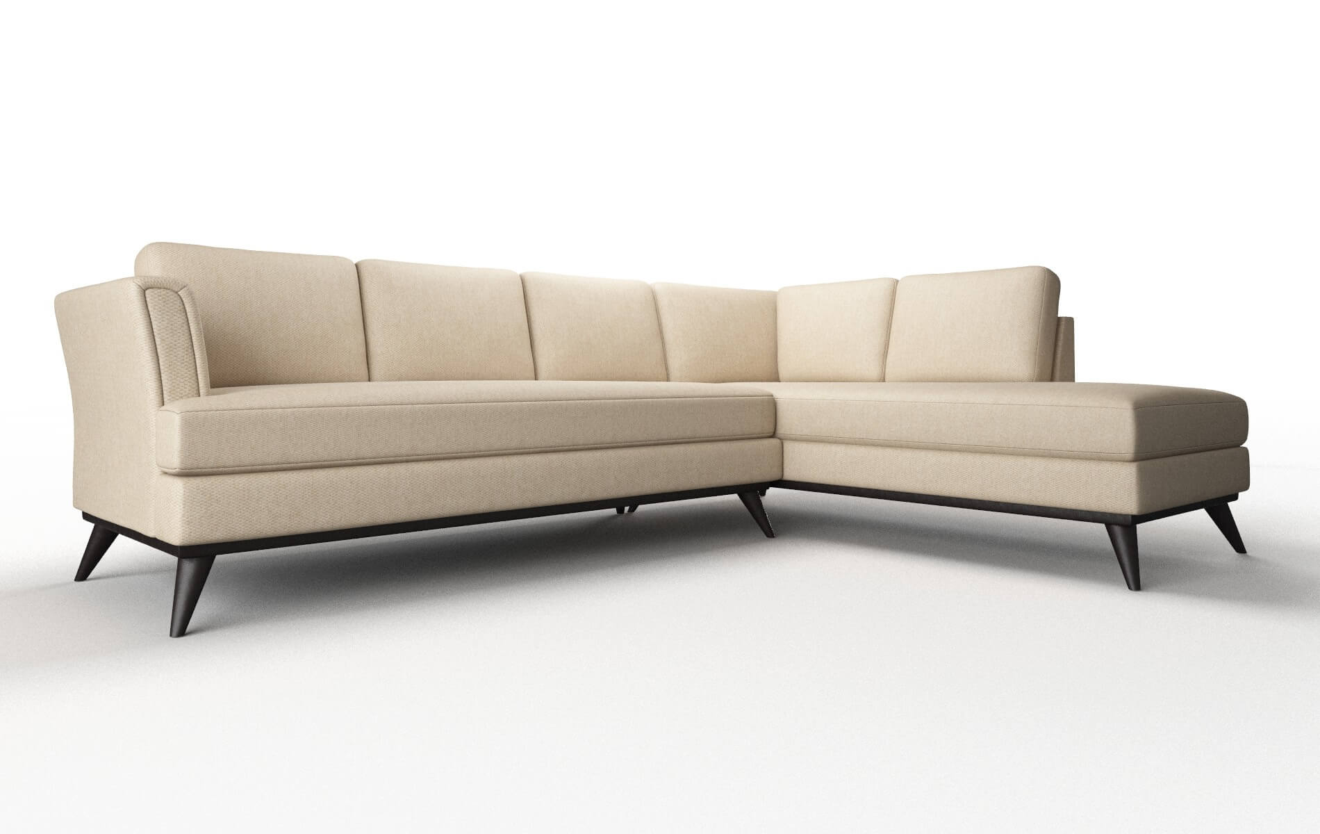 Antalya Avenger Burlap Panel espresso legs 2