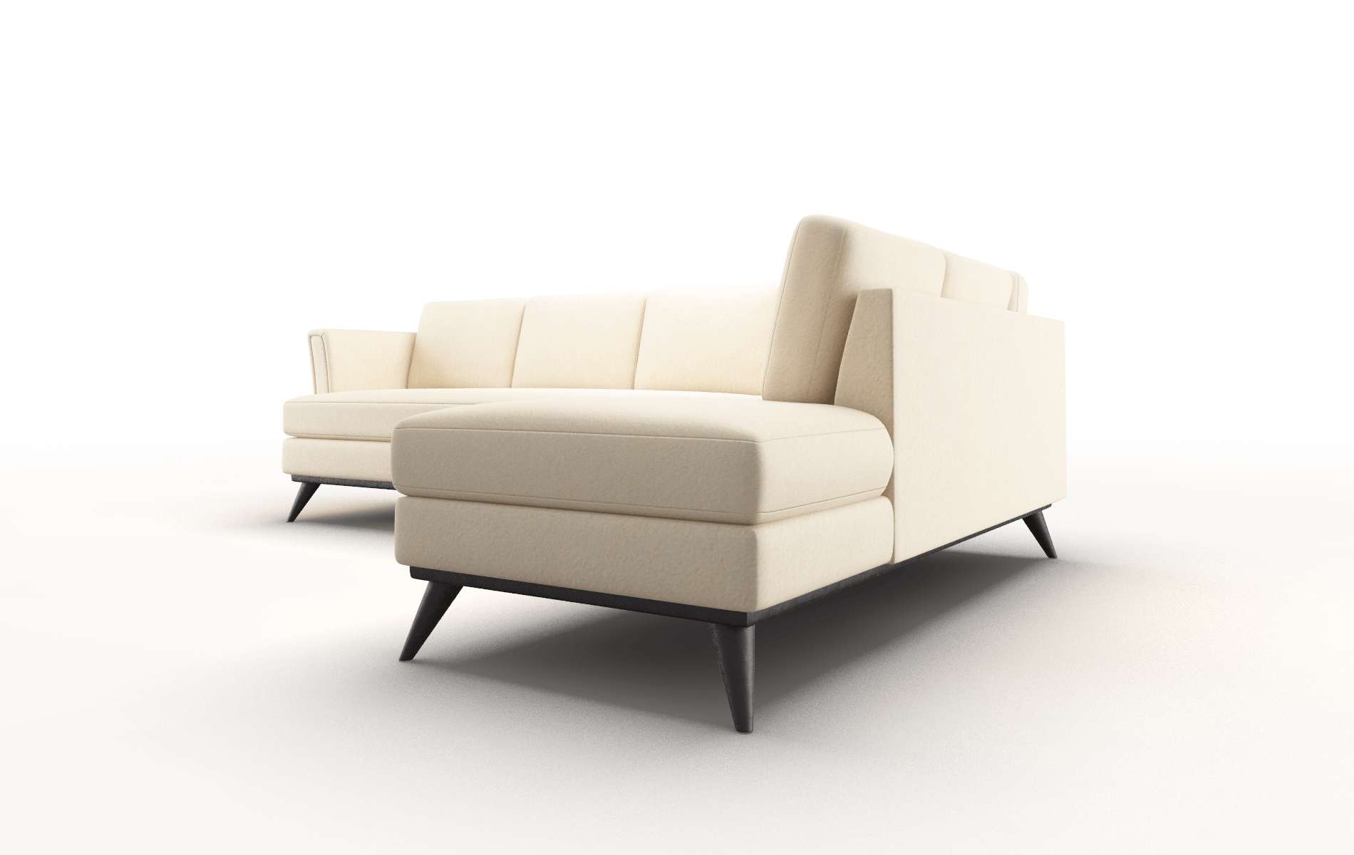 Antalya Bella Buckwheat Panel espresso legs 4