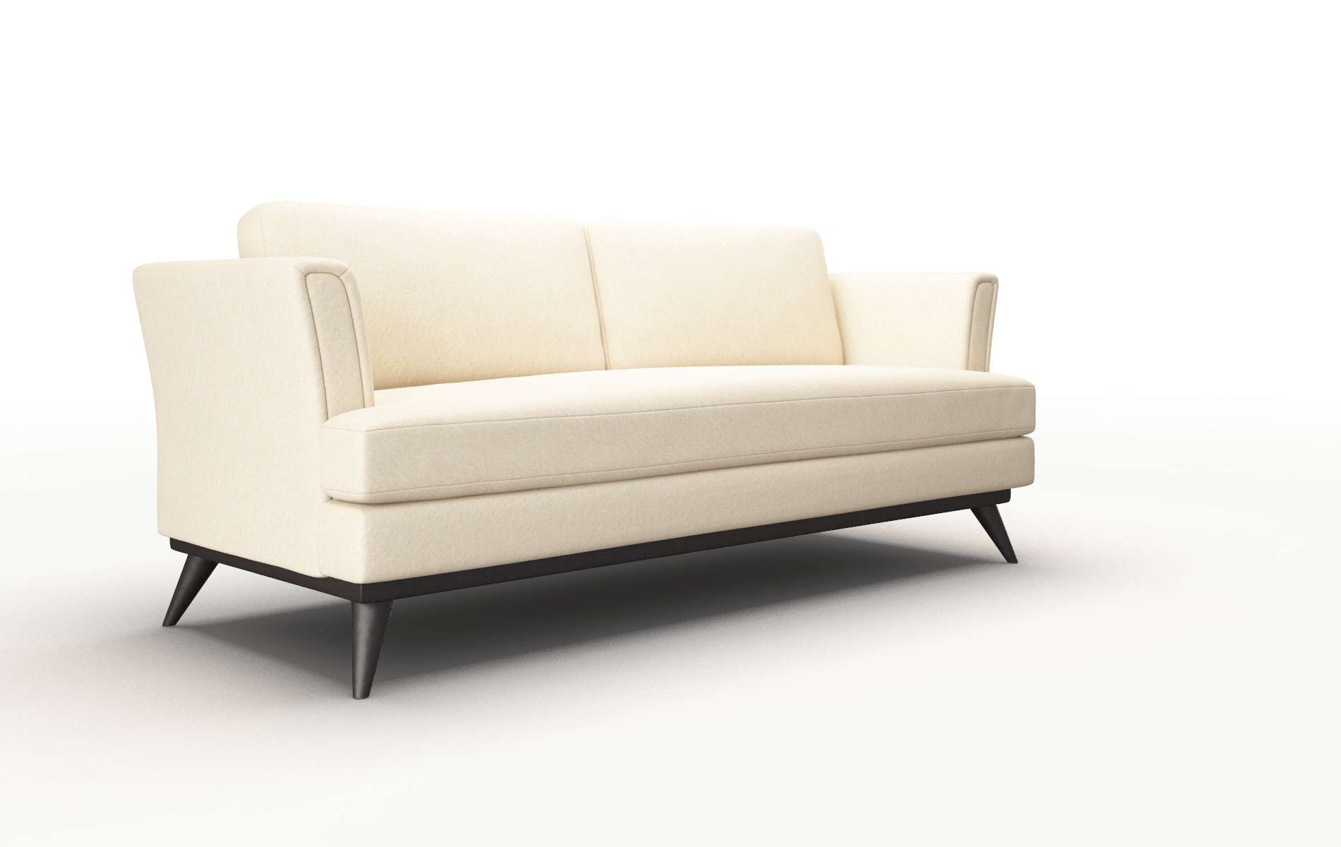 Antalya Bella Buckwheat Sofa espresso legs 2
