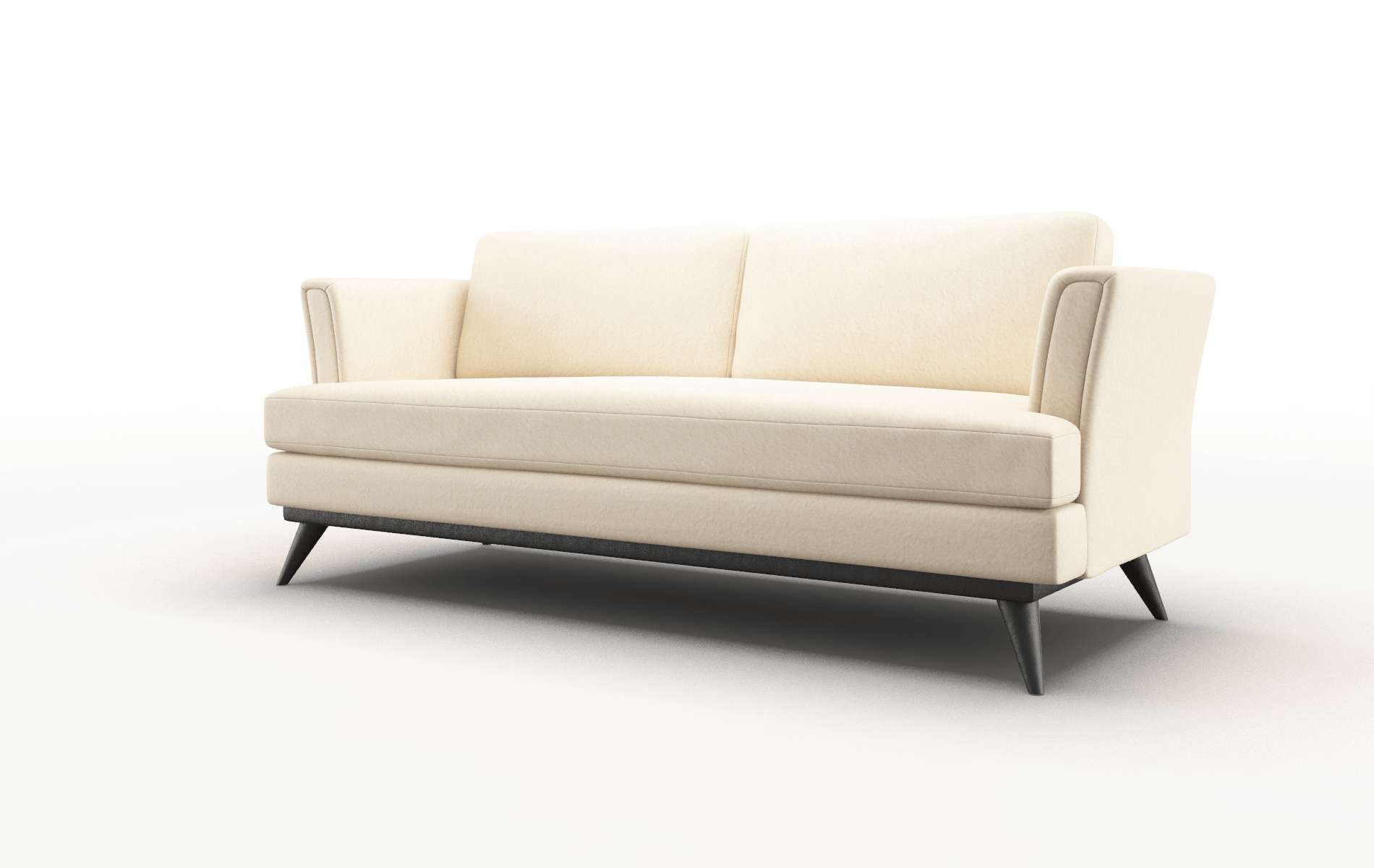 Antalya Bella Buckwheat Sofa espresso legs 4