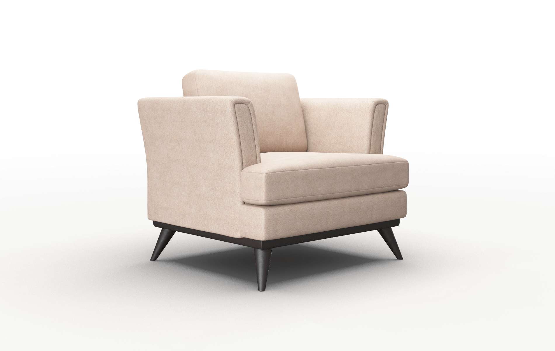 Antalya Bella Pewter Chair espresso legs 2