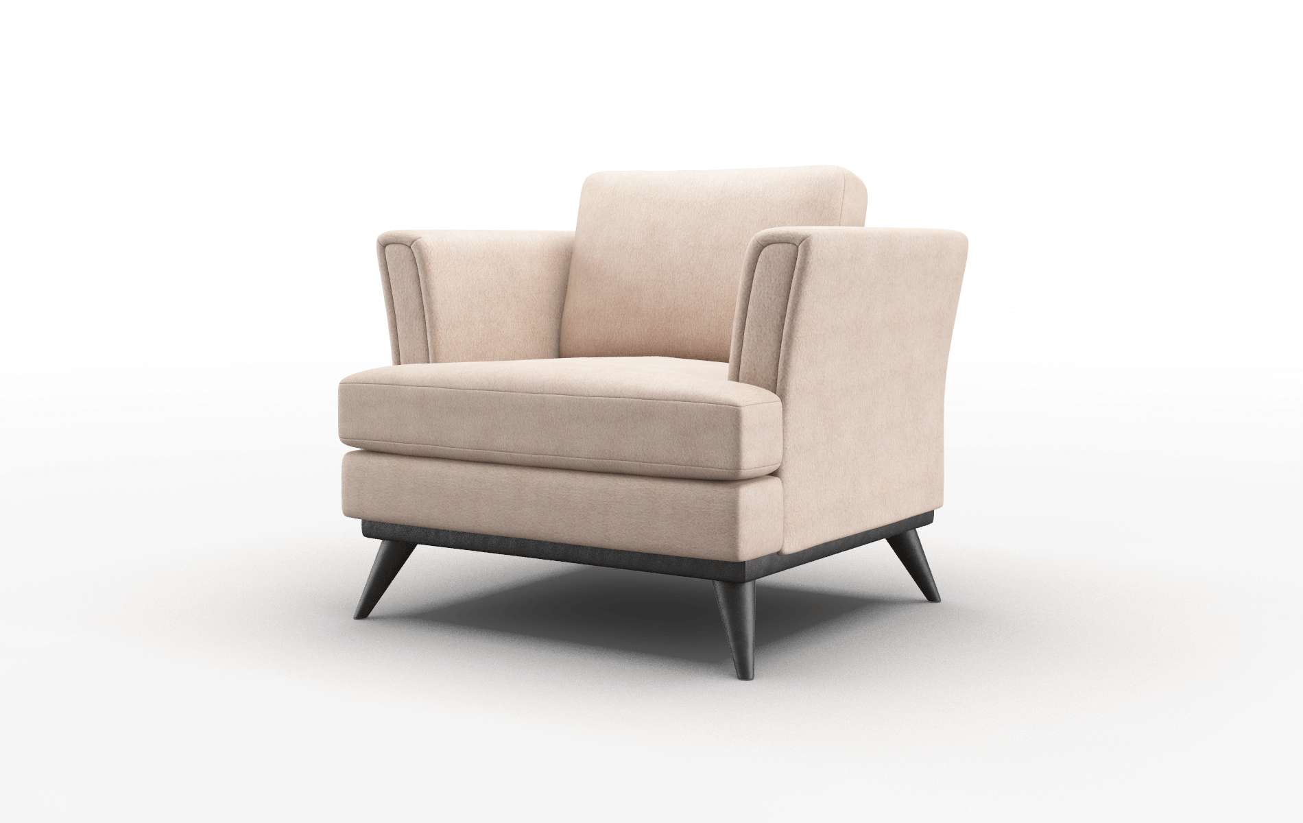 Antalya Bella Pewter Chair espresso legs 4