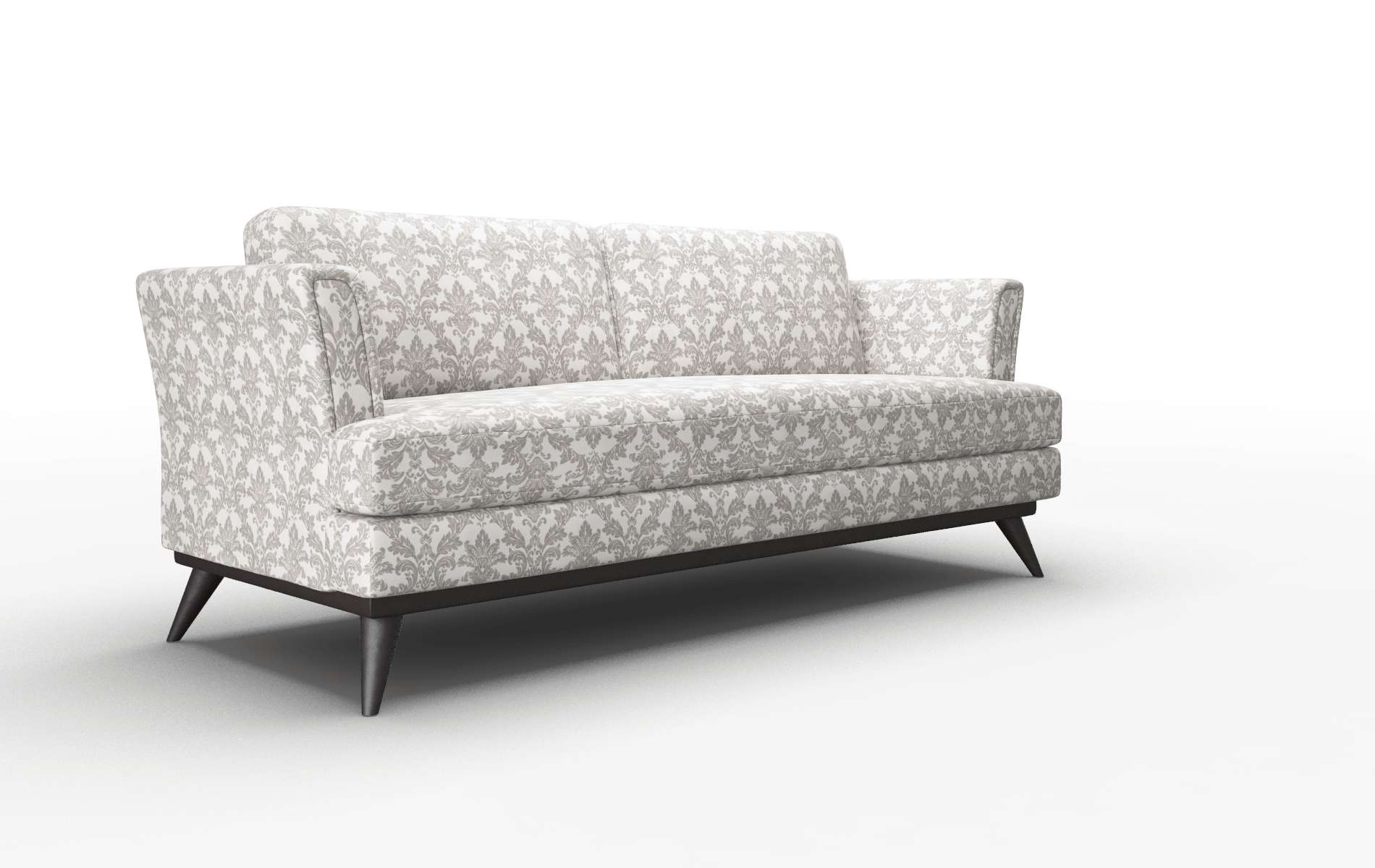 Antalya Bergamo Dove Sofa espresso legs 2