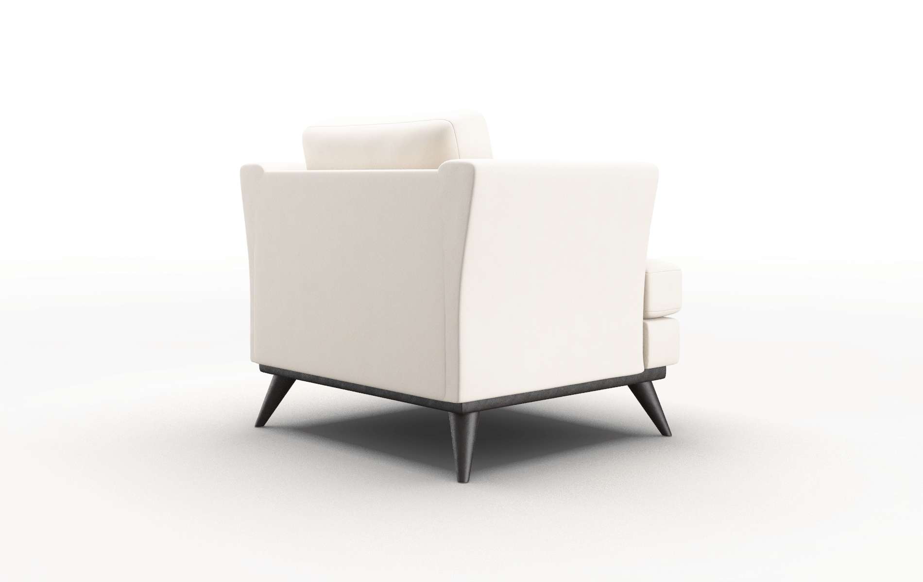 Antalya Blanche Milky Chair espresso legs 5