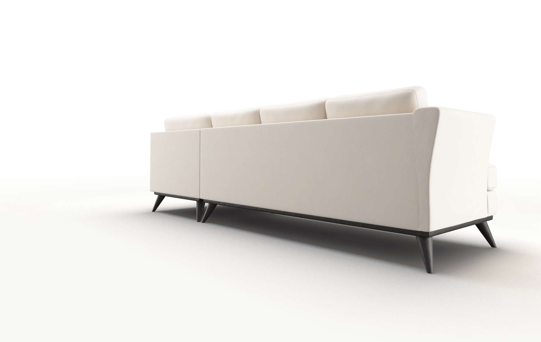 Antalya Blanche Milky Panel espresso legs 5