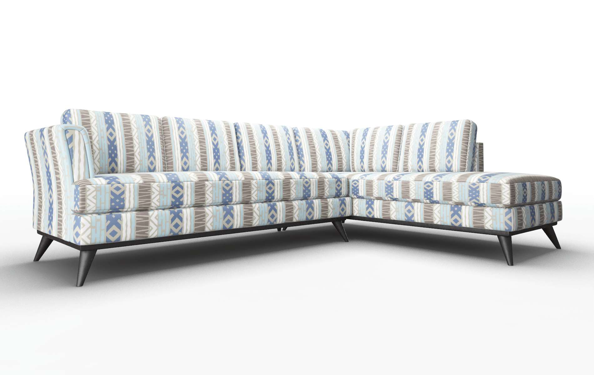 Antalya Bodhi Indigo Panel espresso legs 2