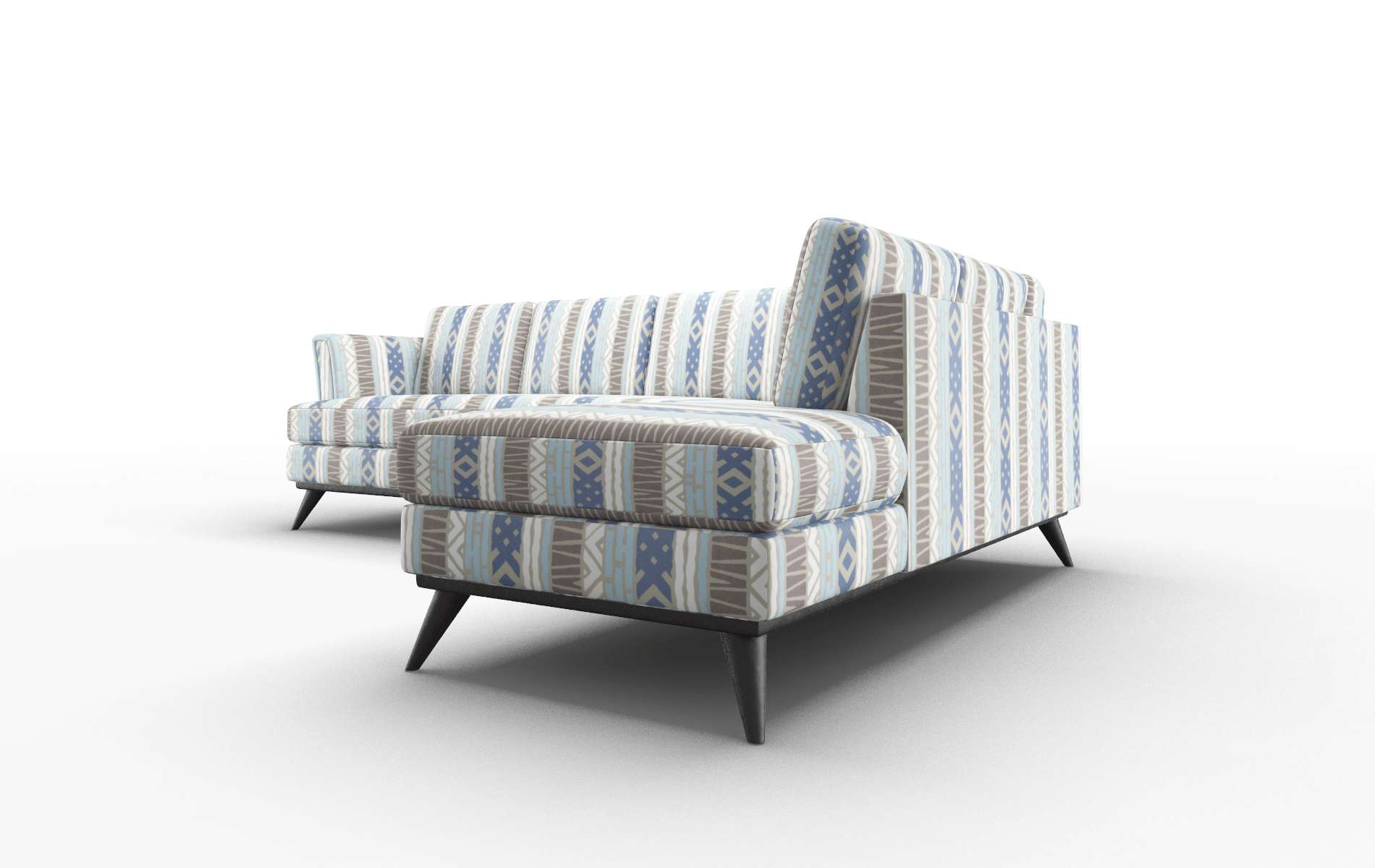 Antalya Bodhi Indigo Panel espresso legs 4