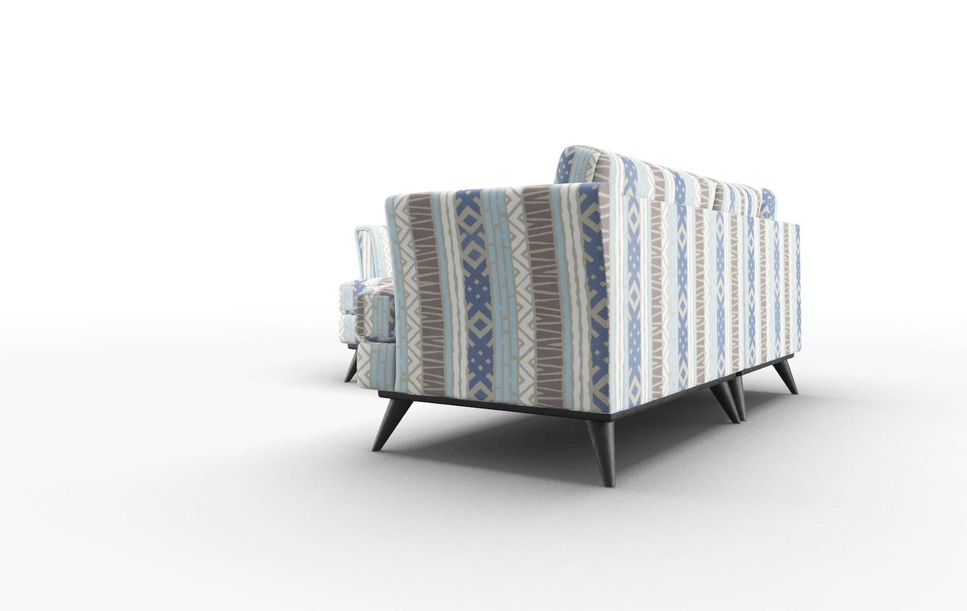 Antalya Bodhi Indigo Sectional espresso legs 4