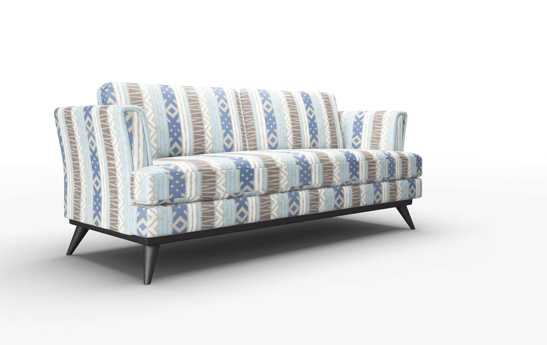 Antalya Bodhi Indigo Sofa espresso legs 2
