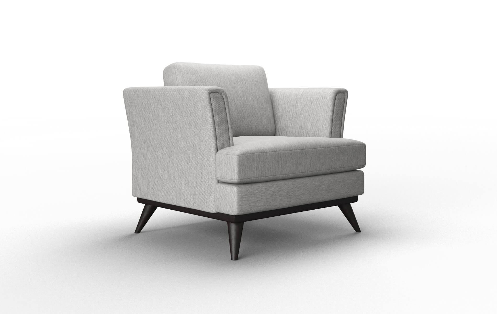 Antalya Bungalow Graphite Chair espresso legs 2