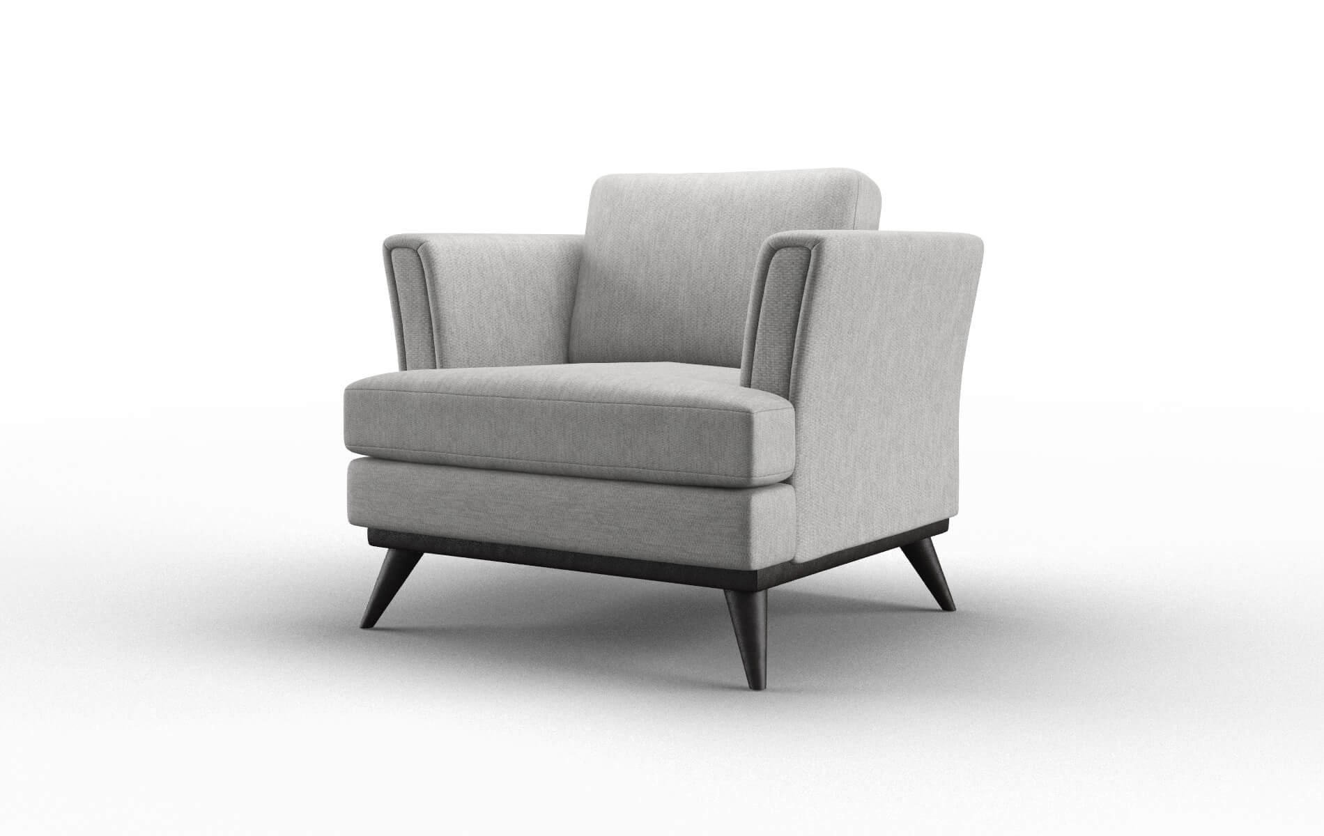 Antalya Bungalow Graphite Chair espresso legs 4