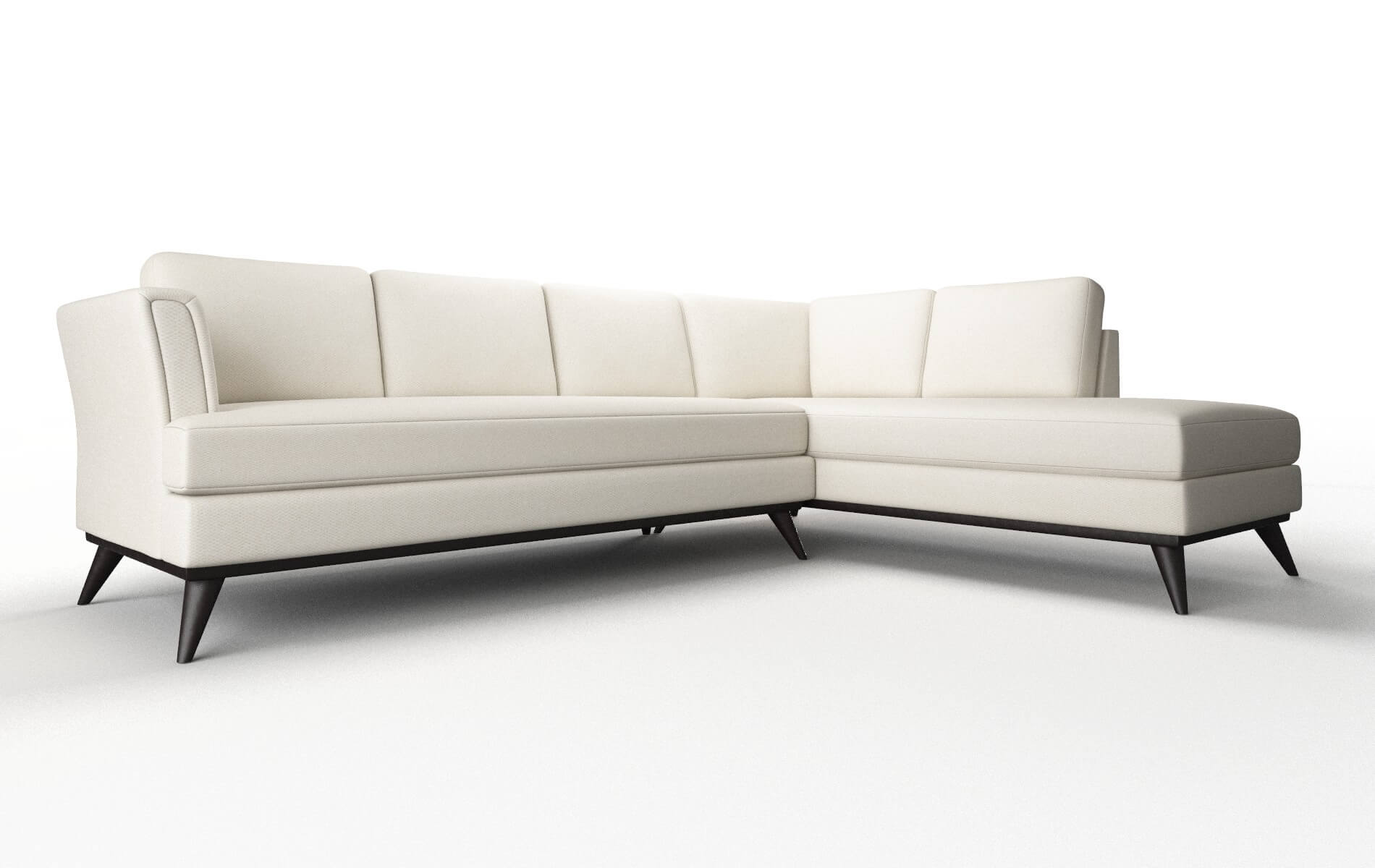 Antalya Bungalow Ivory Panel espresso legs 2